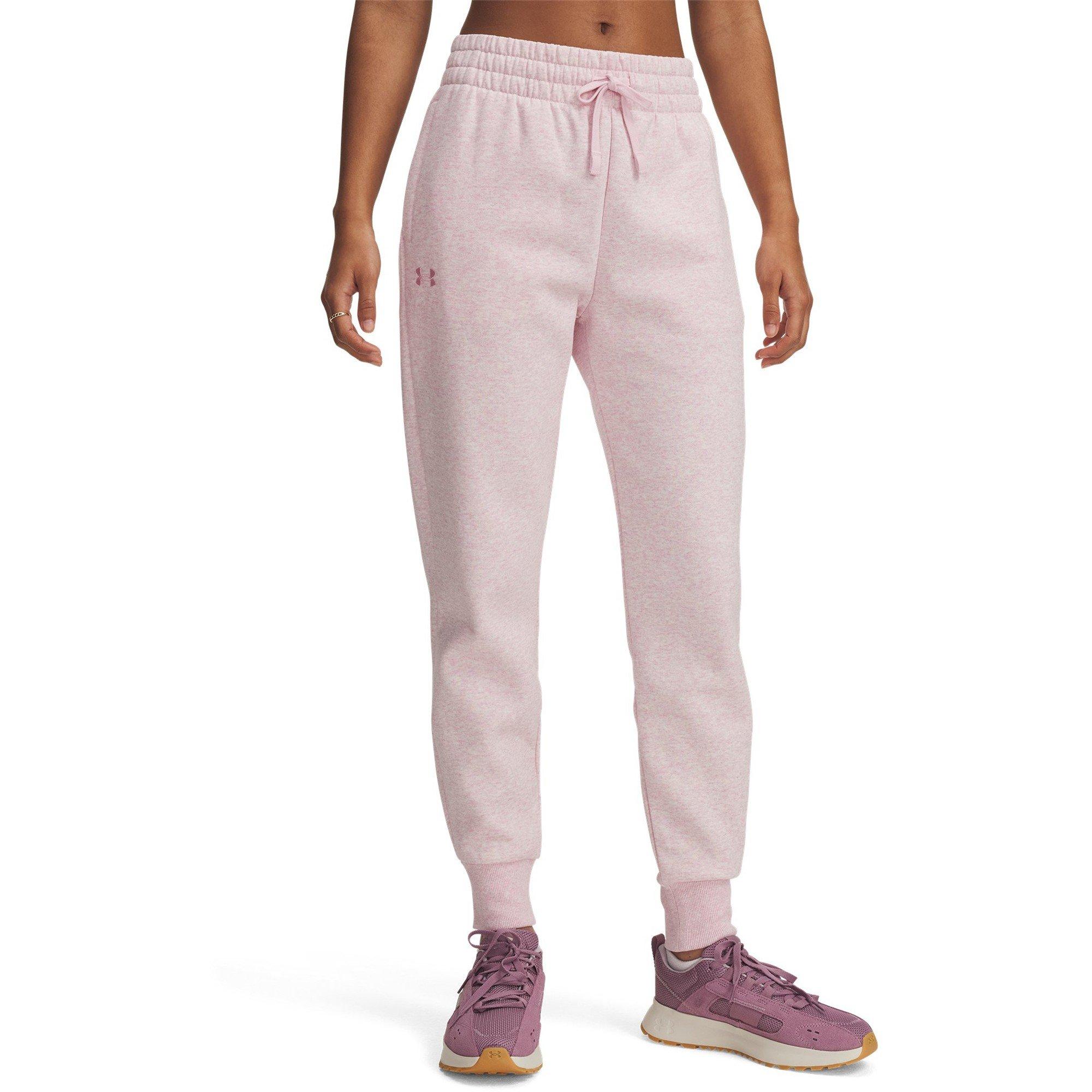 Under Armour Women's Ua Rival Flc Jogger - Pink - 12 (M)