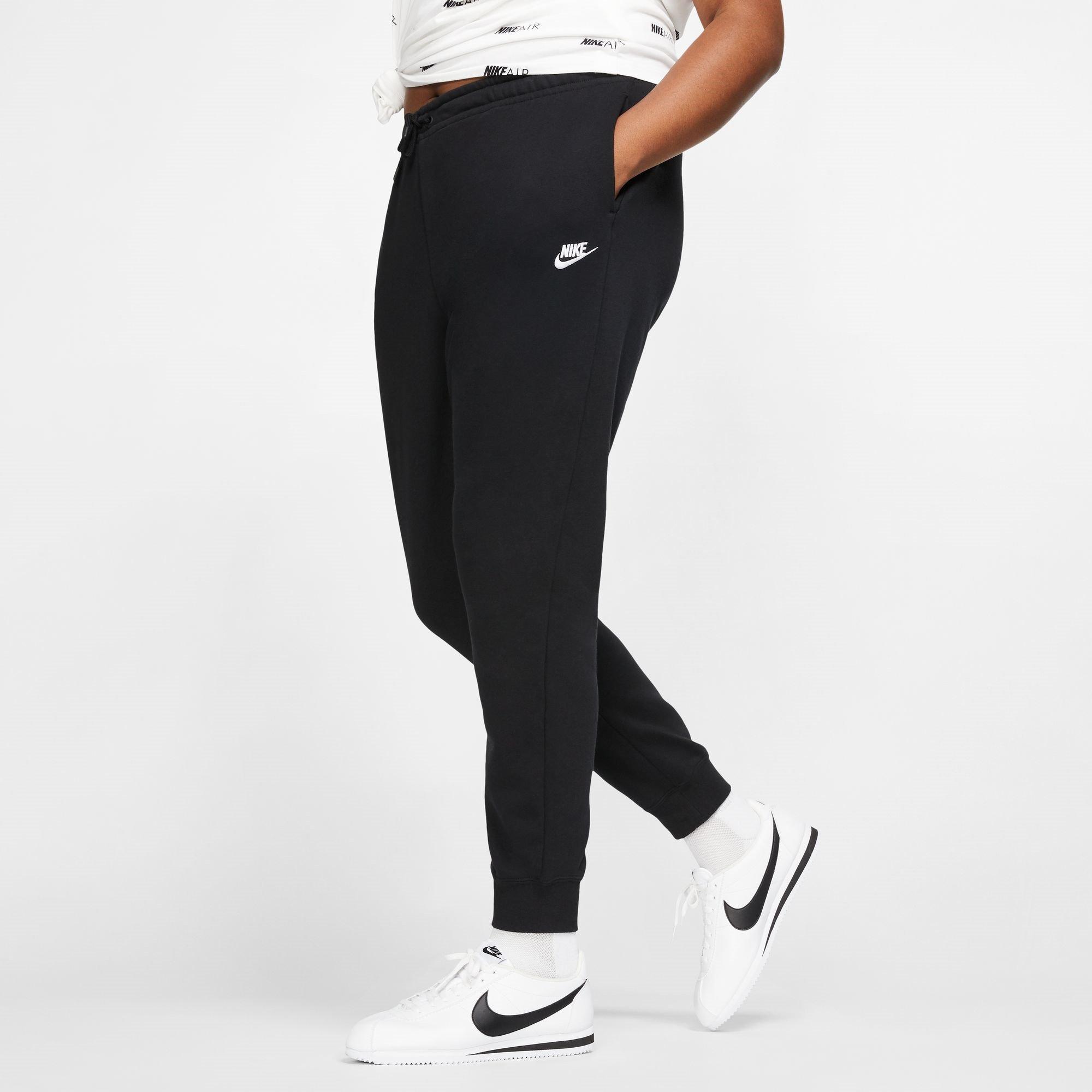 Zwart - Nike - + Club Closed Hem Jogging Pants Womens - 3
