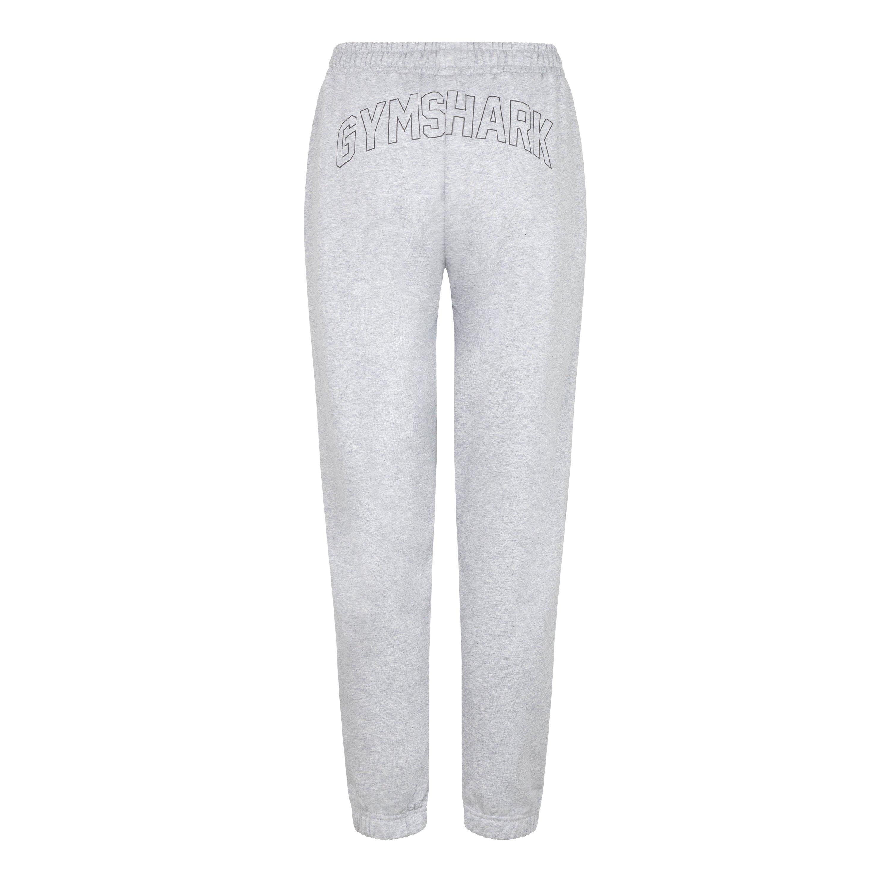 Cinzento claro mesclado - Gymshark - Women's Strength Department Graphic Cotton Joggers - 2
