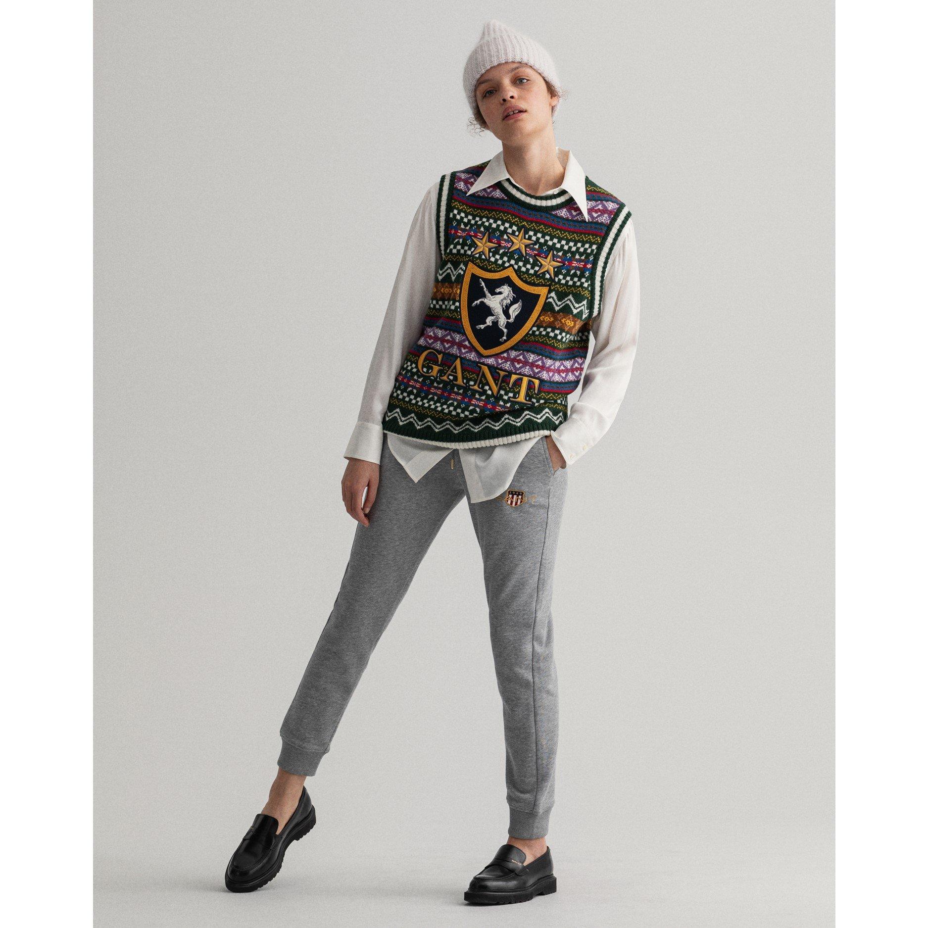 093 GRÅ MEL - Gant - Gant Shield Jogger - 3