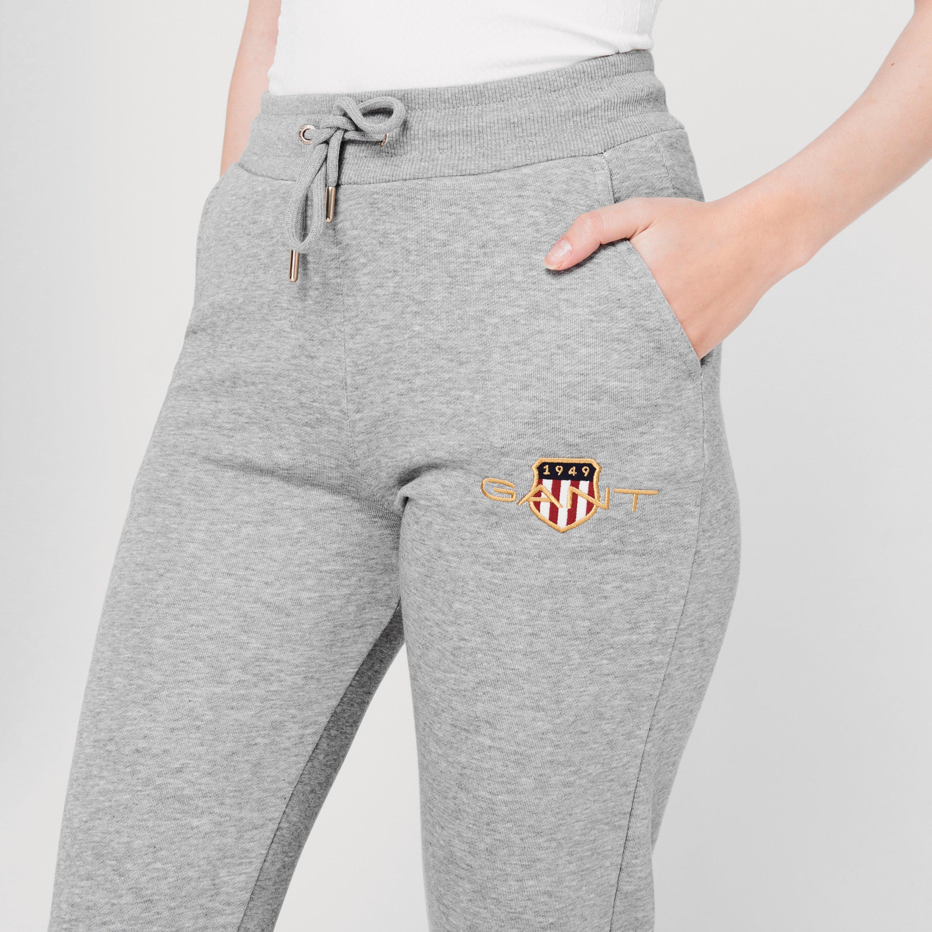 093 GRÅ MEL - Gant - Gant Shield Jogger - 5