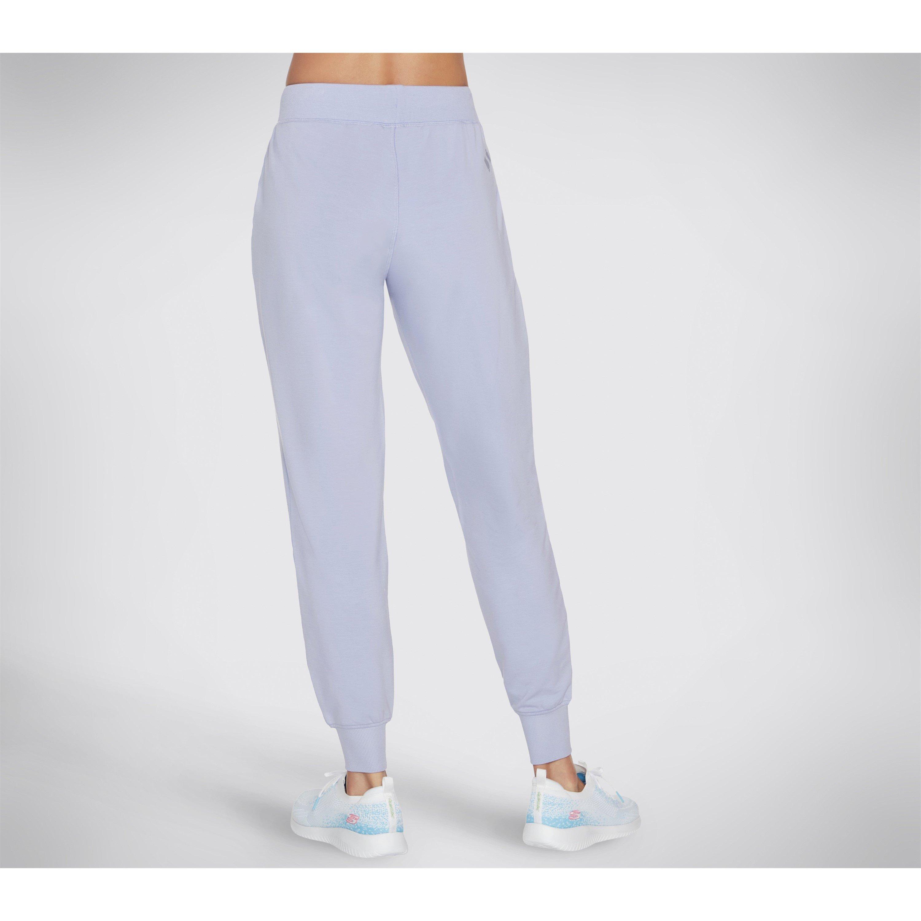 Lavender/Pink - Skechers - Closed Hem Fleece Joggers - 2