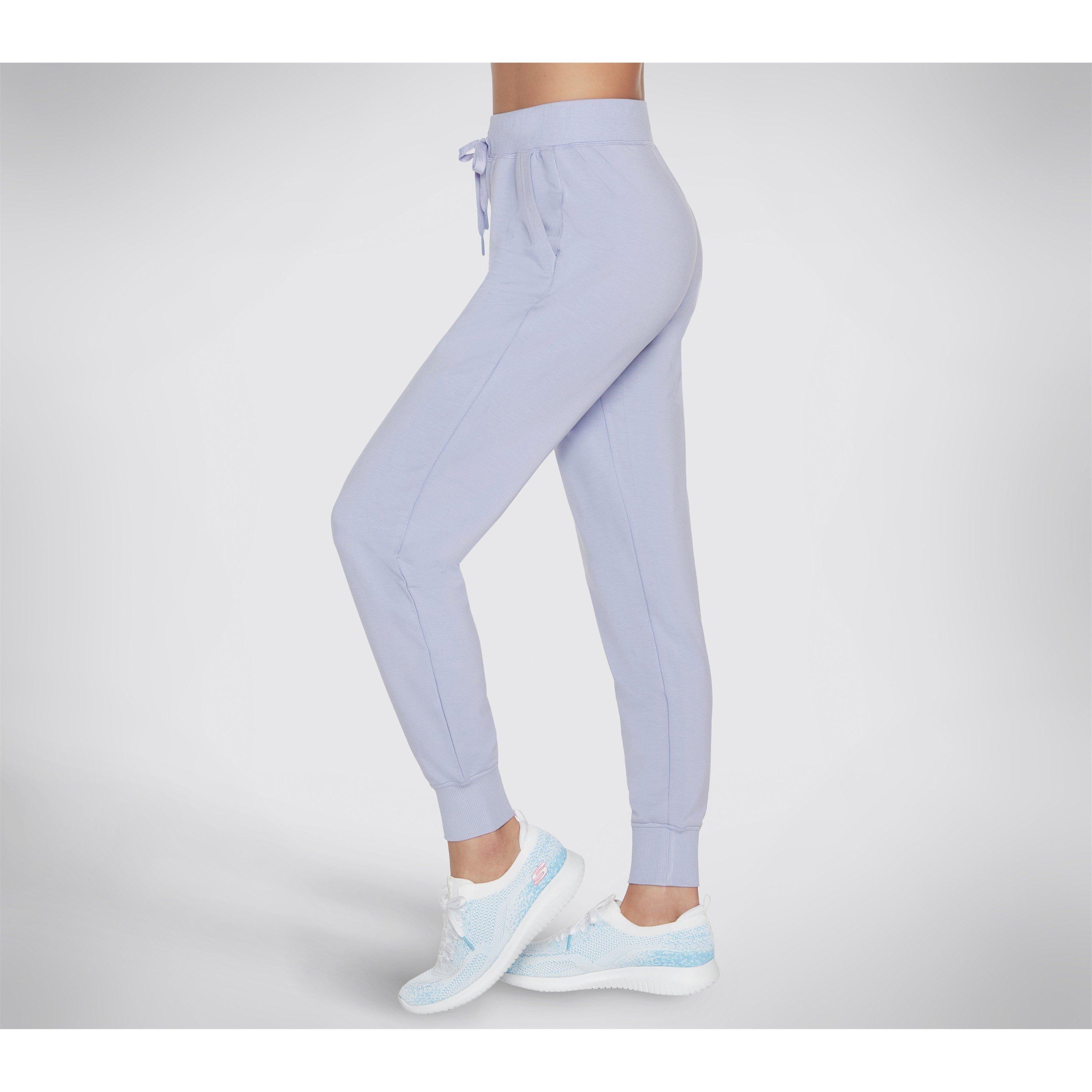 Lavender/Pink - Skechers - Closed Hem Fleece Joggers - 3