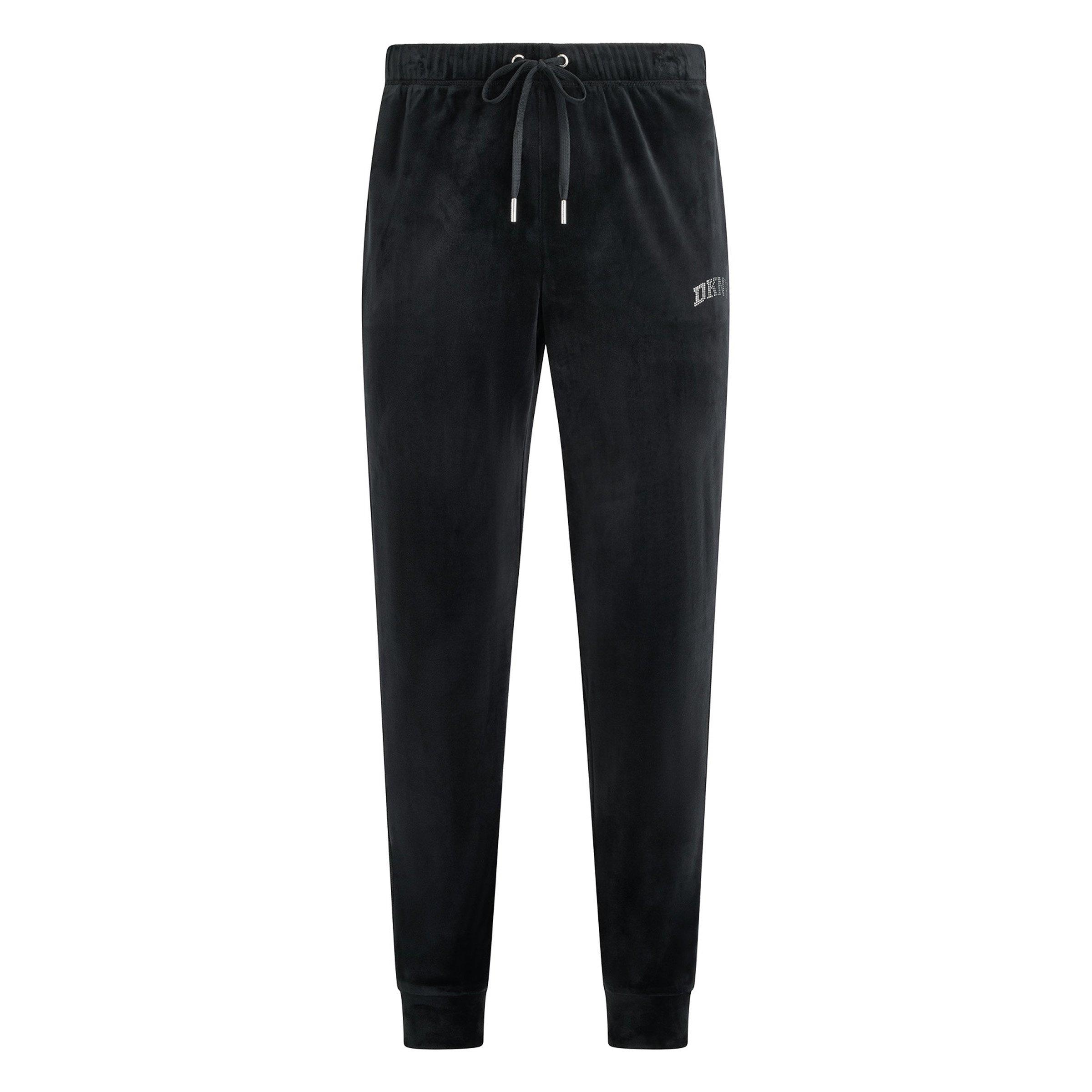 Black - DKNY - DKNY VelourDMT Jog Ld64 - 5