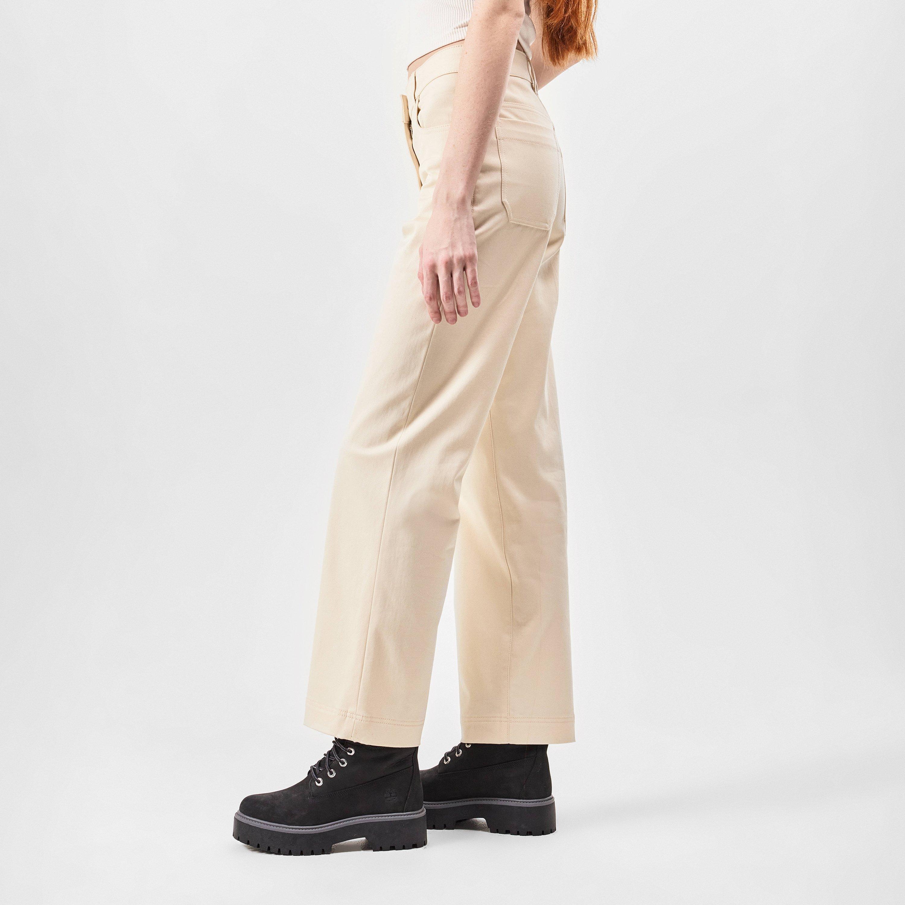 Cream 20N - Moncler - Women's Wide Leg Trousers - 2