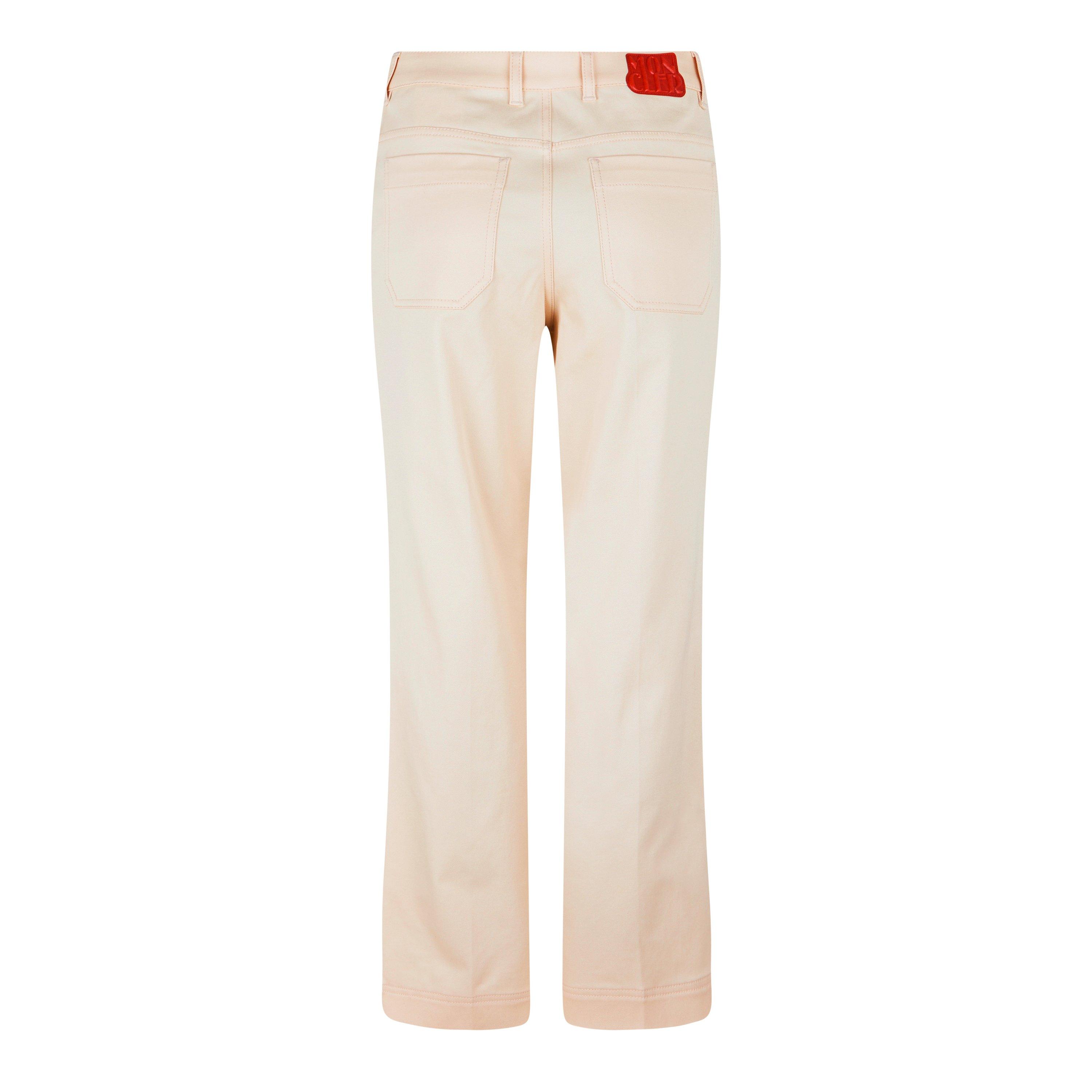 Cream 20N - Moncler - Women's Wide Leg Trousers - 6