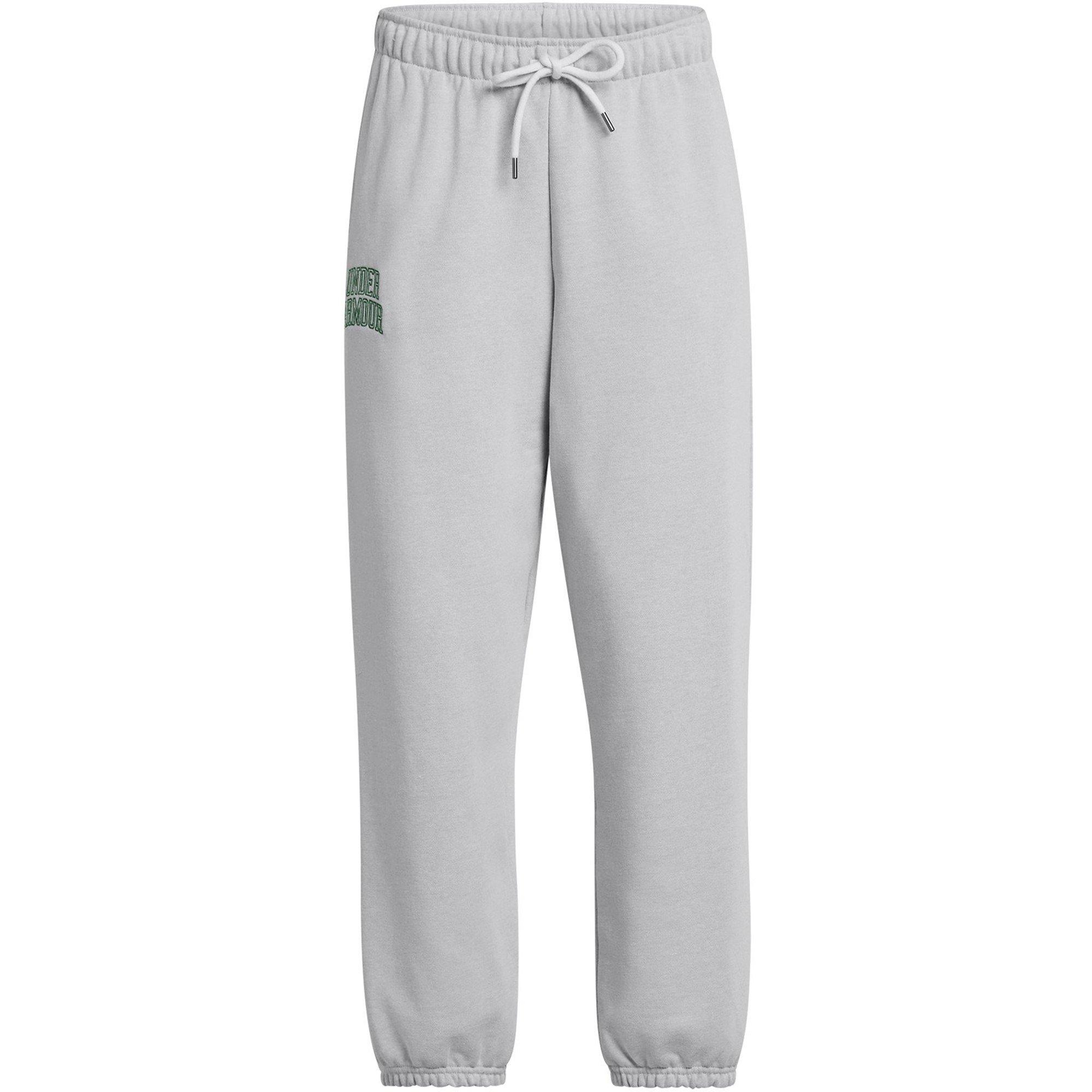 Under Armour Women's Closed Hem Fleece Joggers - Grey - 8 (XS)