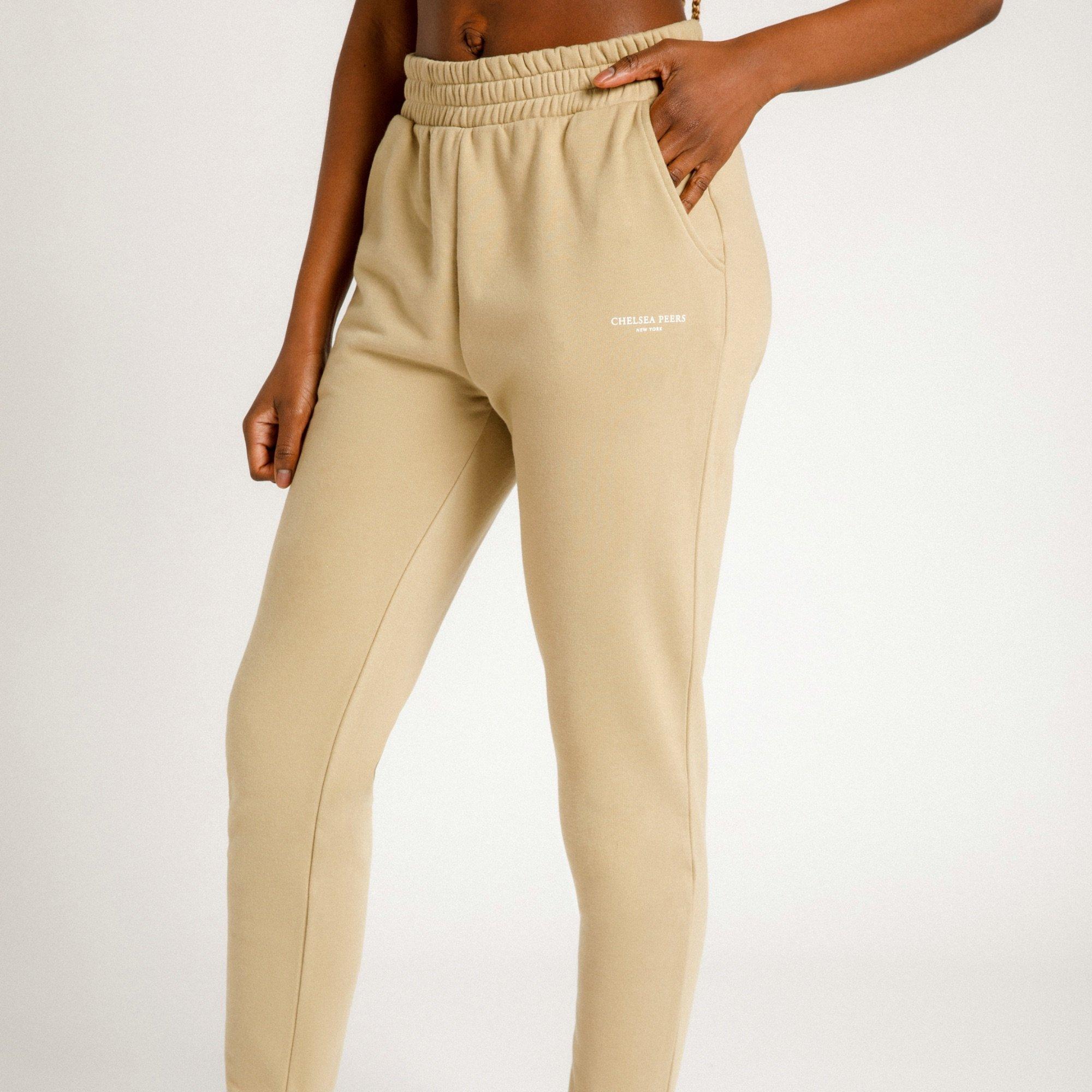 Beige - Chelsea Peers - Classic Jogging Pants - 3
