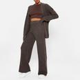 ISAWITFIRST Recycled Cosy Knit Wide Leg Trousers Co-Ord