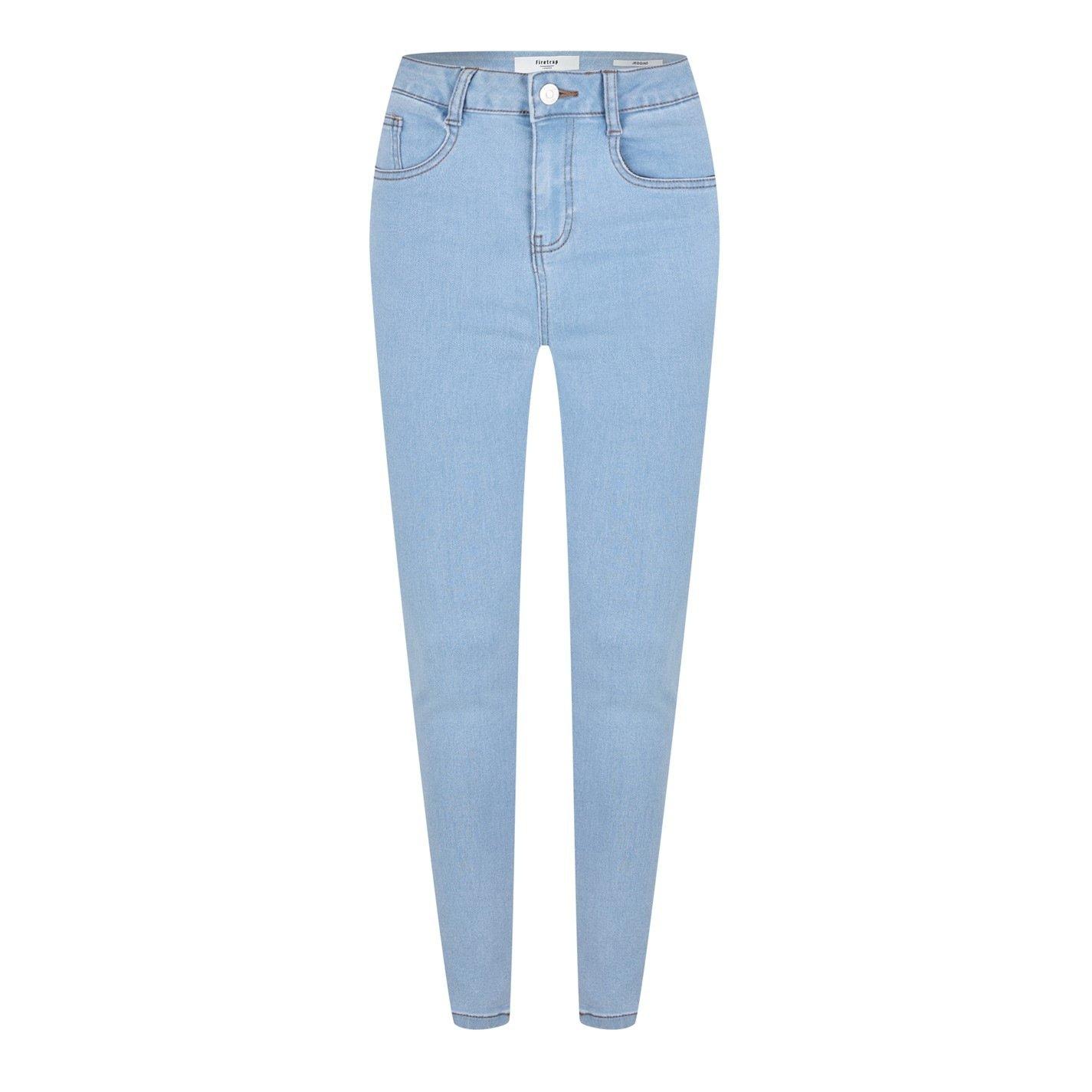 Firetrap Women's Jeggings - Light Blue - 12 S