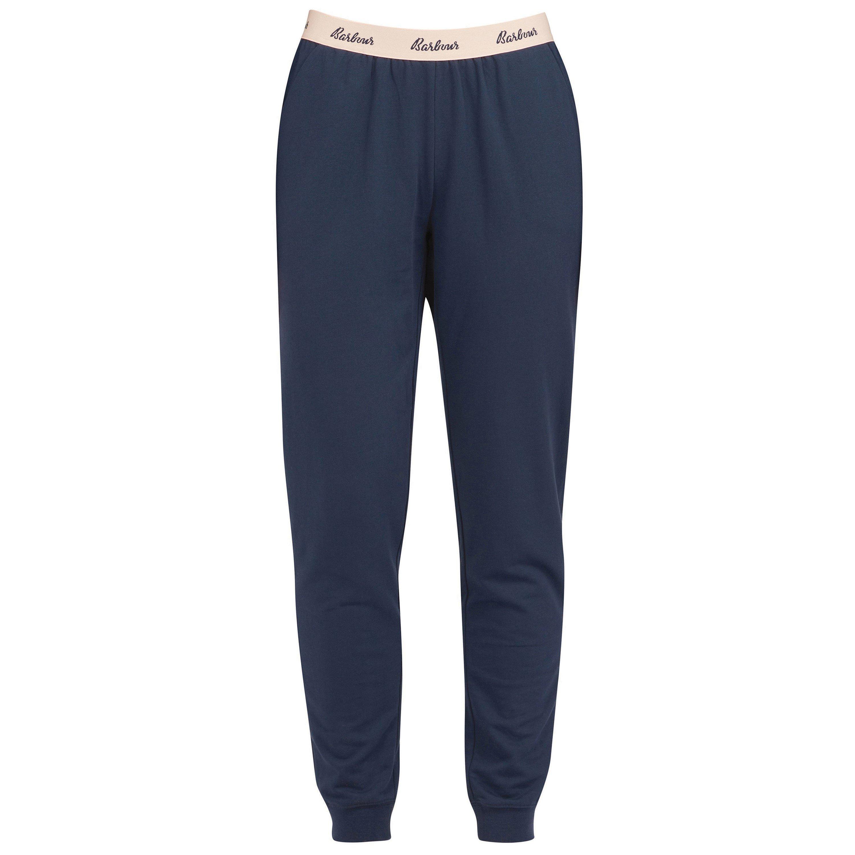 Navy - Barbour - Lottie Lounge Trousers - 7