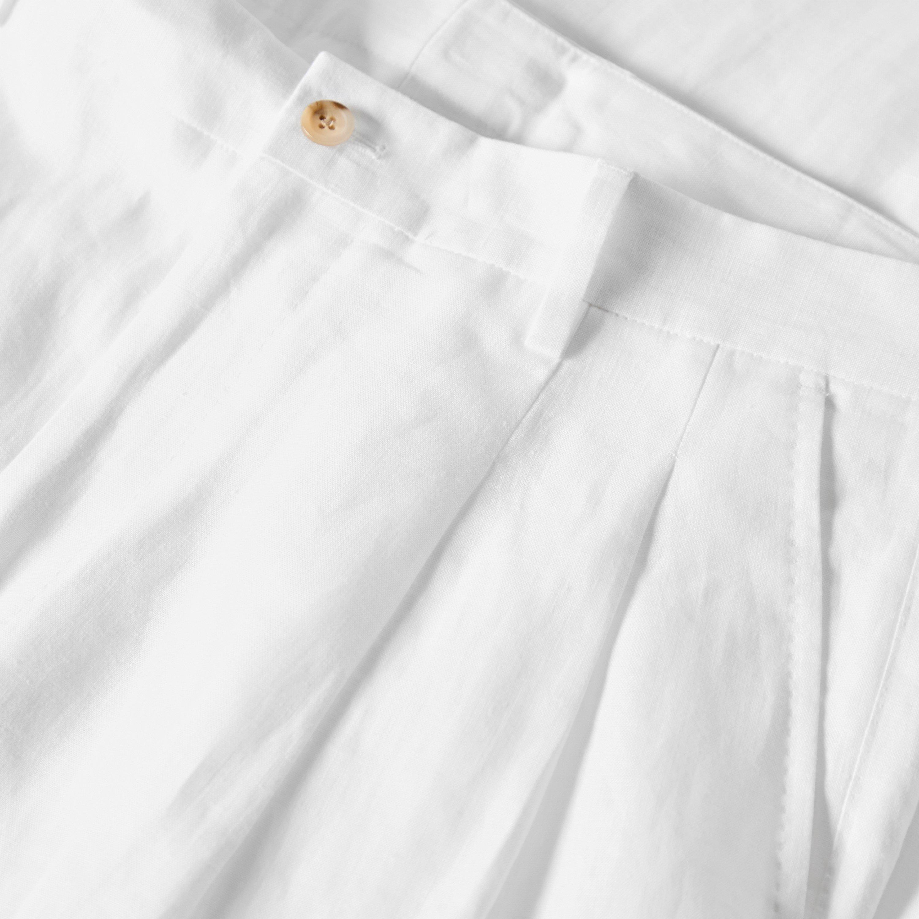 White - Dolce and Gabbana - Men's Wide Leg Trousers - 3