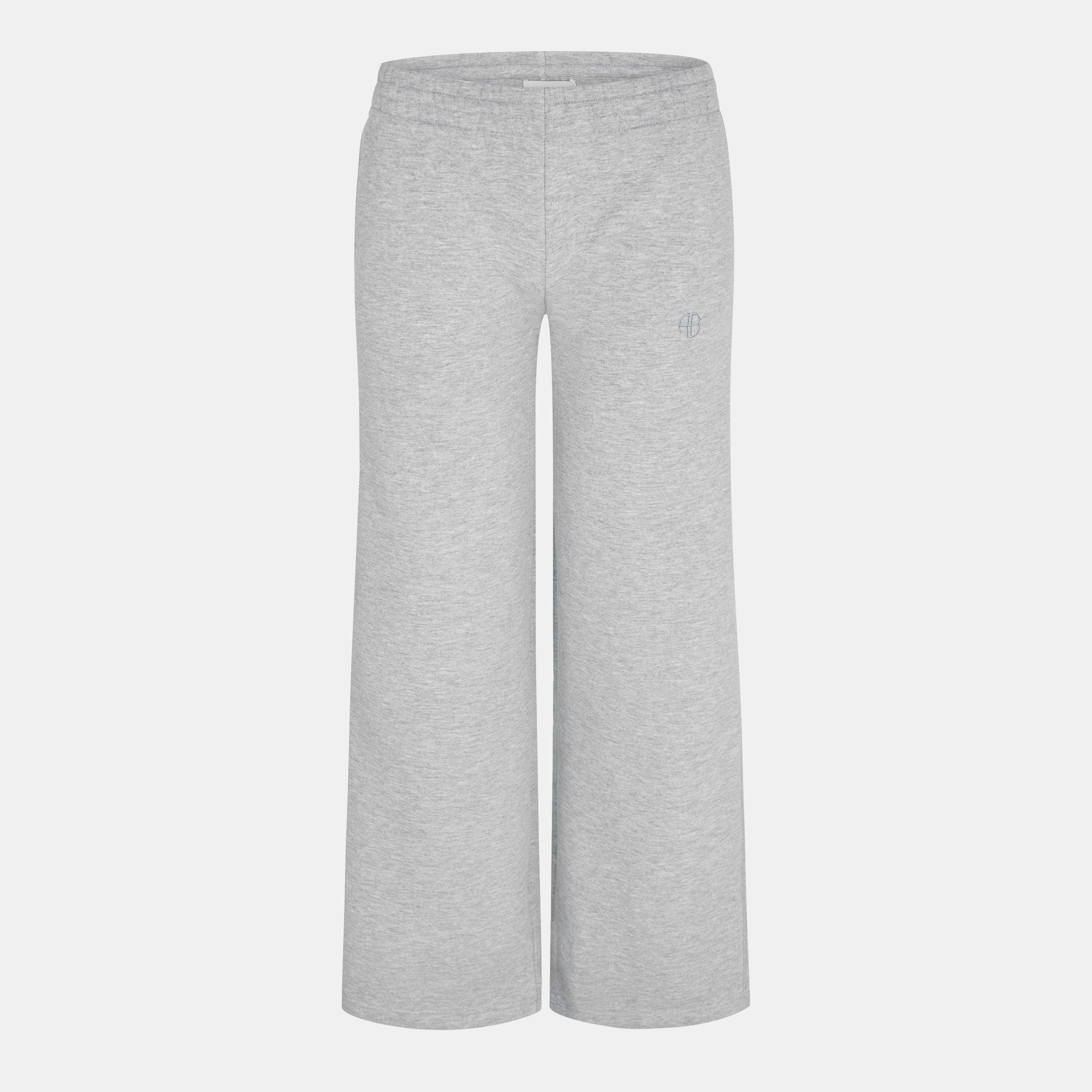 GREY MELANGE - Anine Bing - Womens Kacey Sweatpants - 1