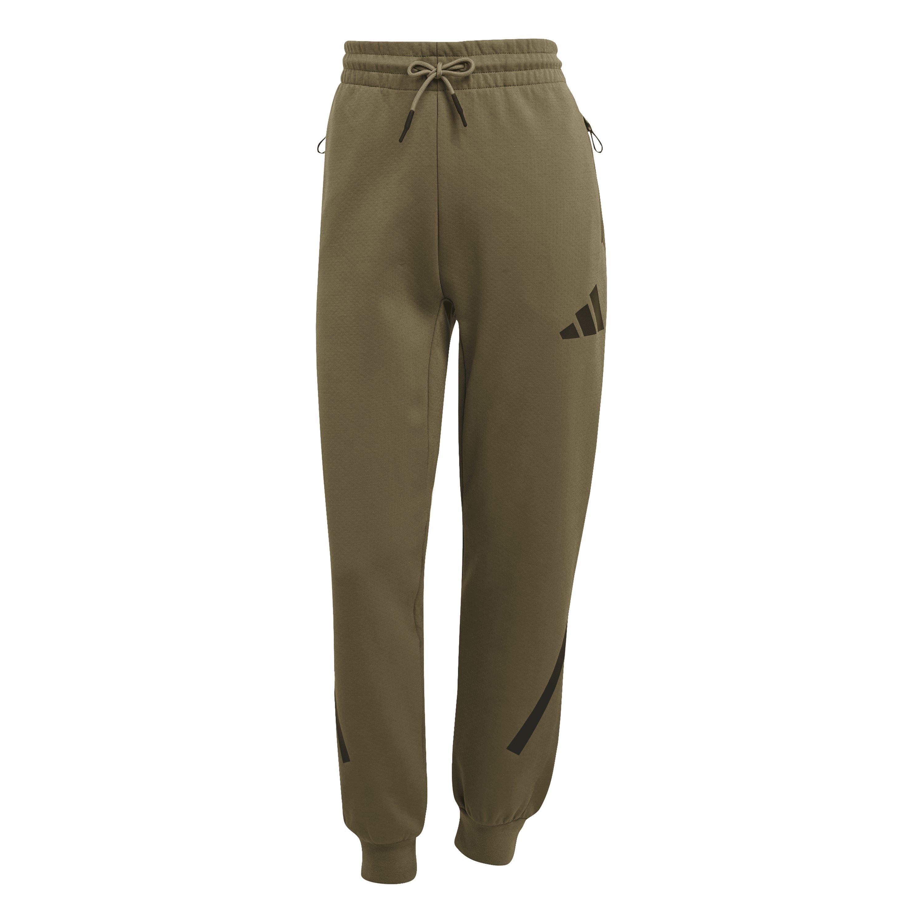 Olive Strata - adidas - Z.N.E. Jogging Bottoms Womens - 1