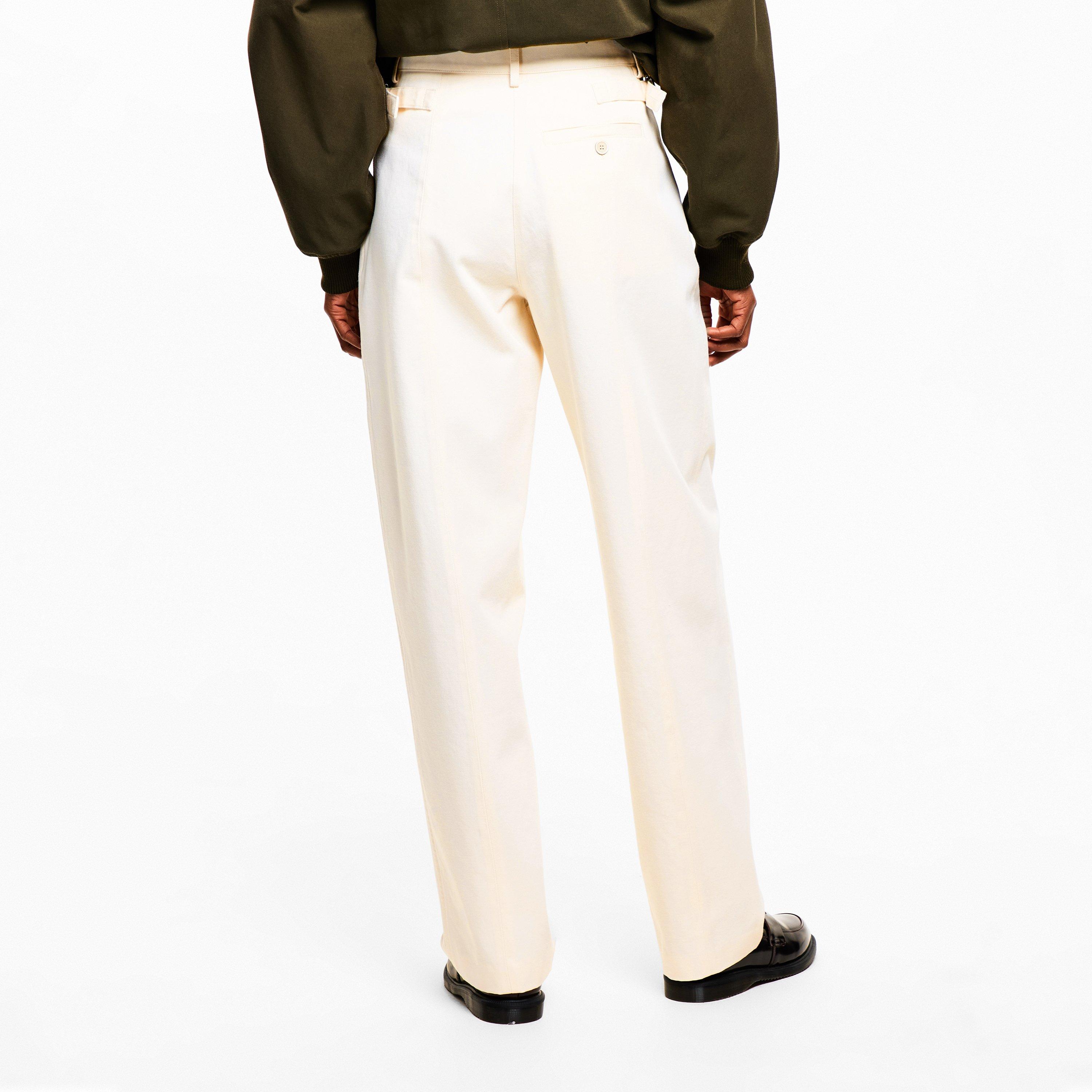 Ivory - GIVENCHY - Women's GIV Utility Cargo Trousers - 4