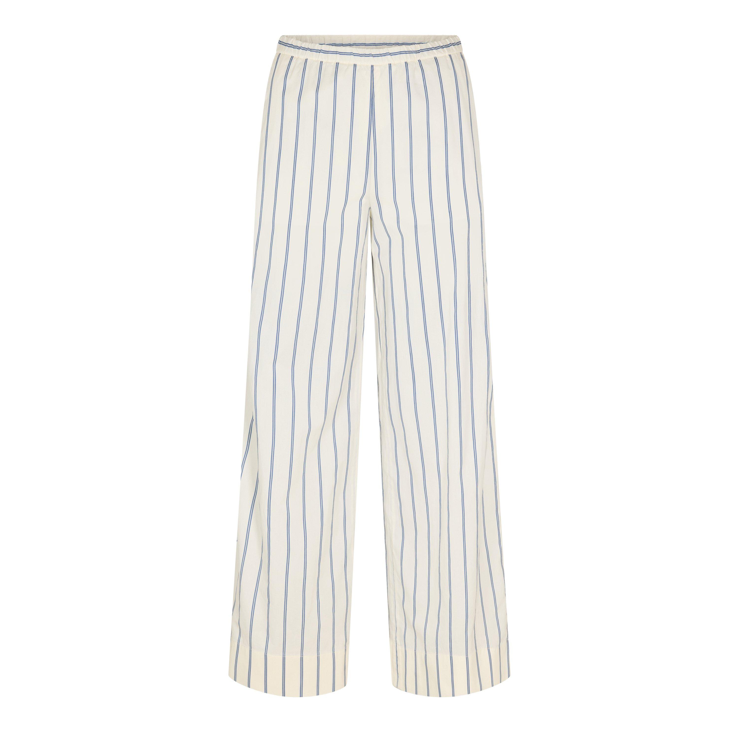 White F07 - Moncler - Women's Wide Leg Trousers - 1