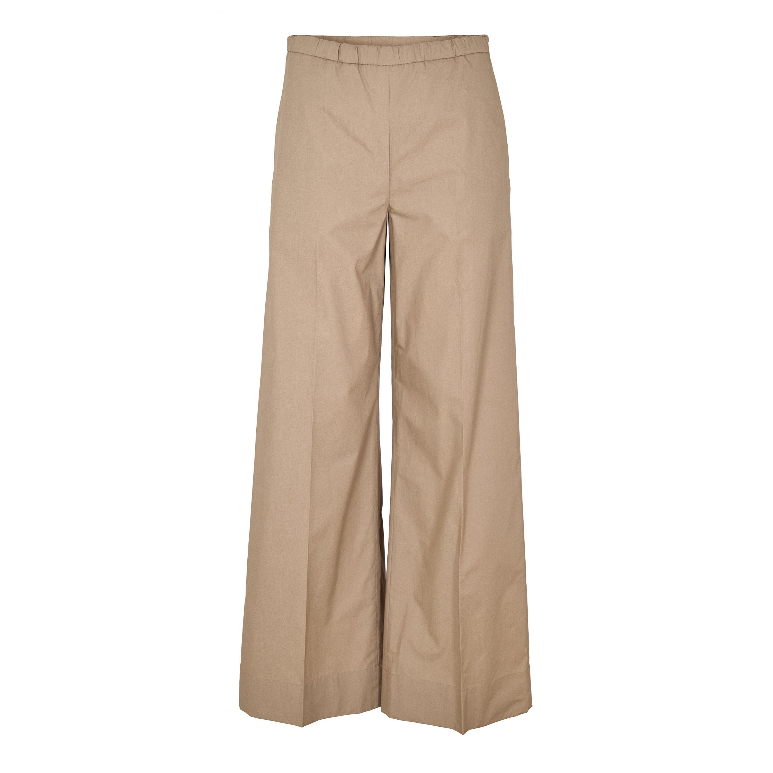 Moncler Women's Wide Leg Trousers - Beige 20J - Size 10 (S)