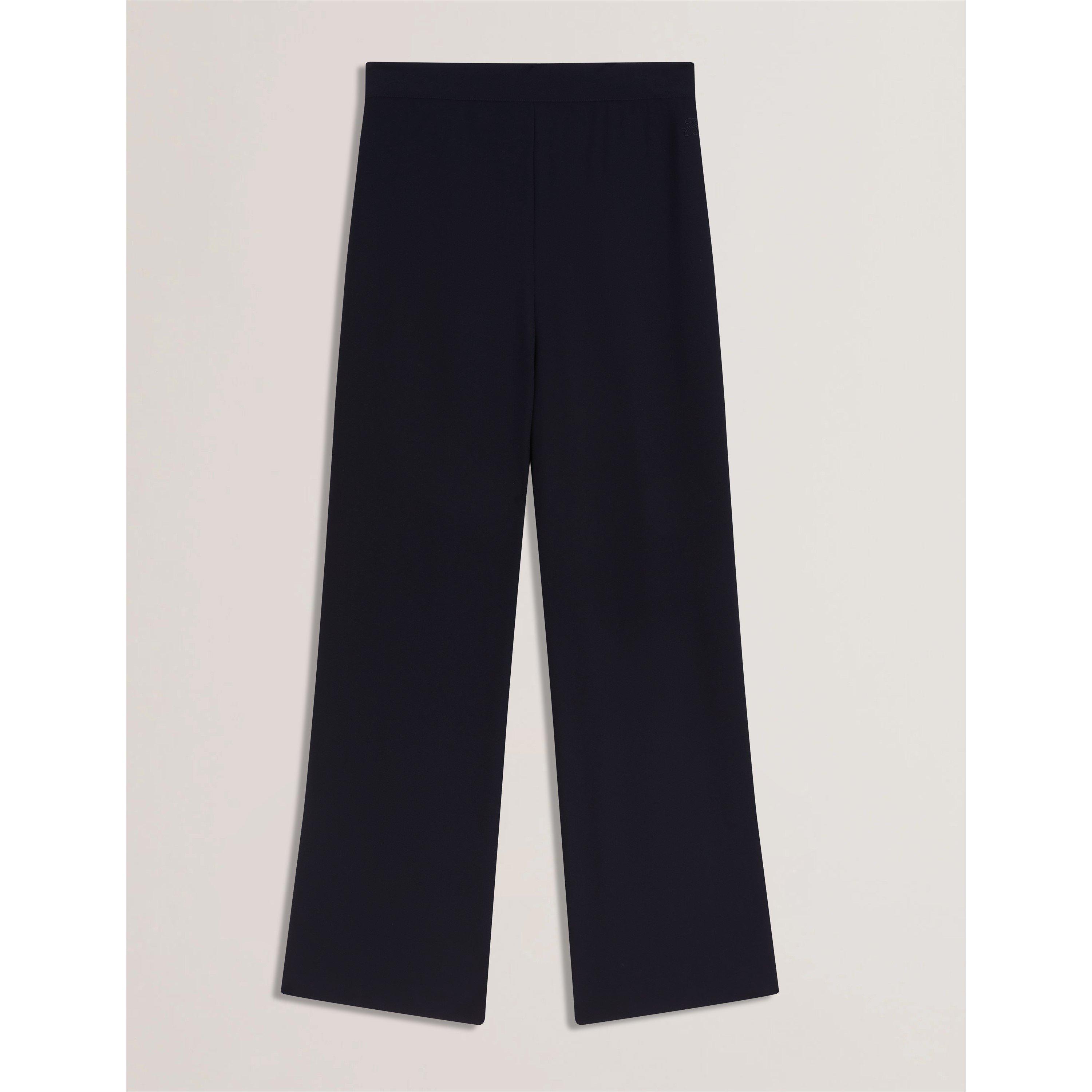 Ted Baker Women's Wide Leg Trousers - Navy - Size 10 (S)