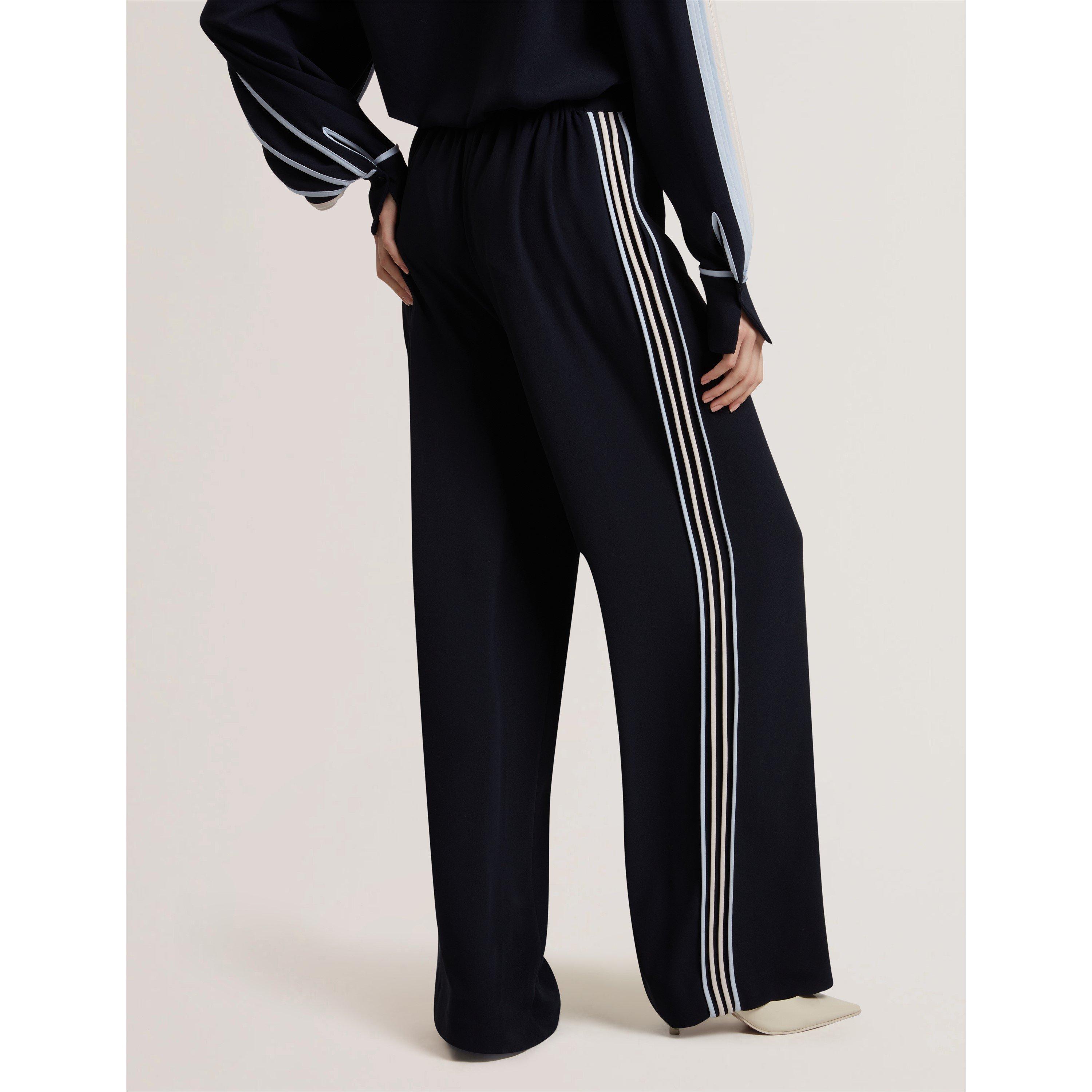 Navy - Ted Baker - Women's Wide Leg Trousers - 4