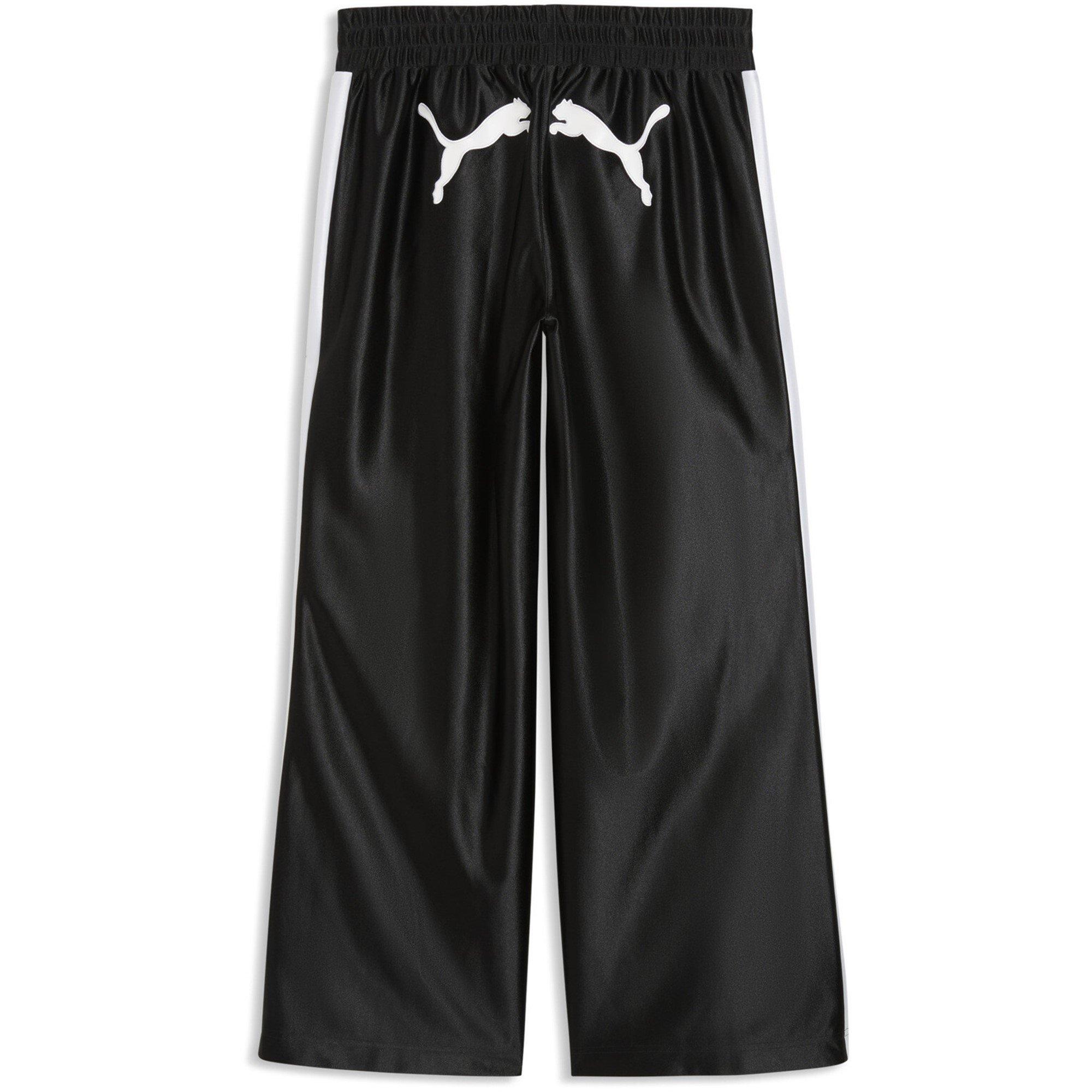 Puma Black - Puma - Women's Open Hem Jersey Jogging Bottoms - 2