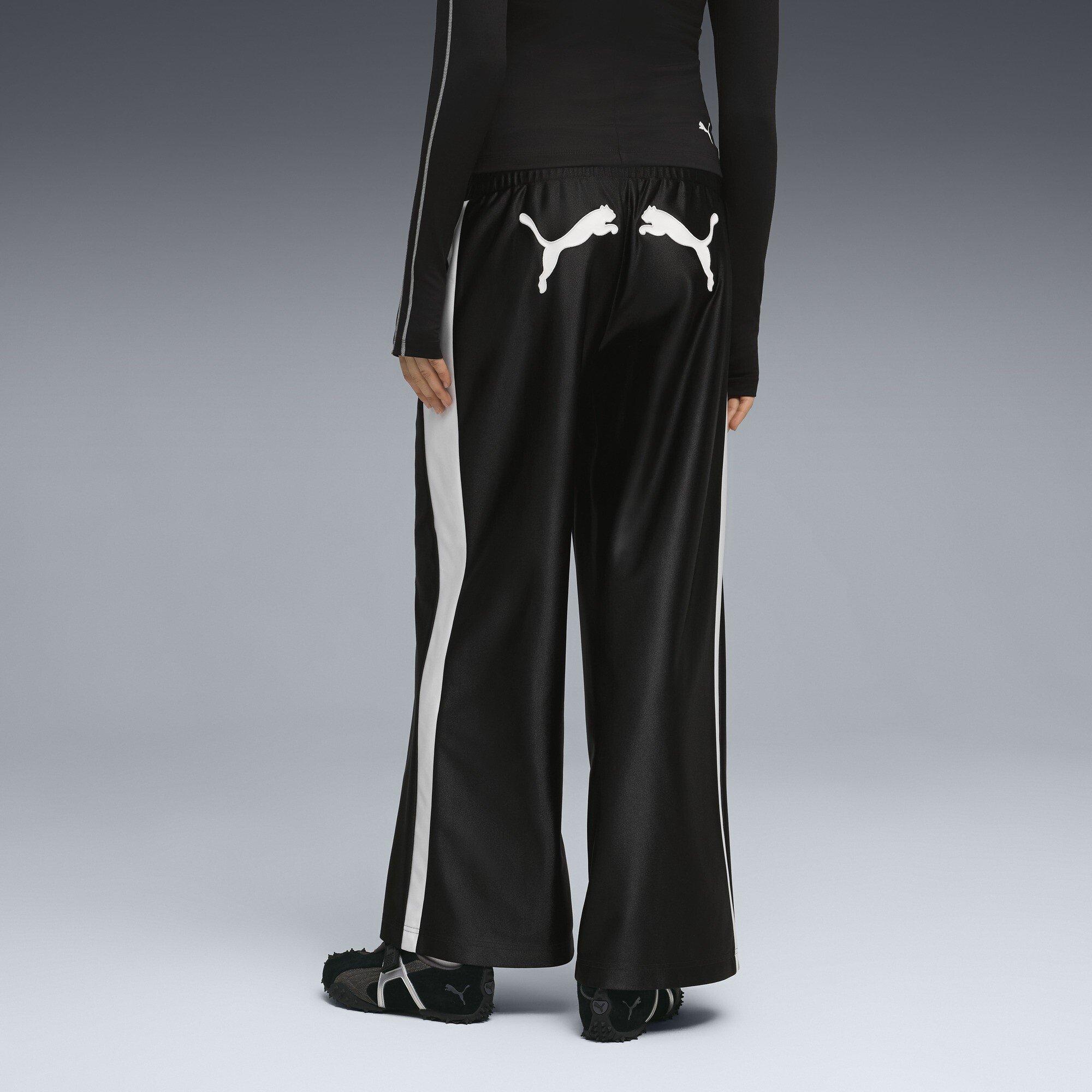 Puma Black - Puma - Women's Open Hem Jersey Jogging Bottoms - 4