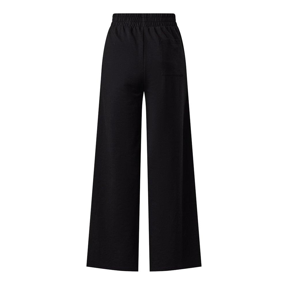 Zwart - Gym King - Gym King Victory Loopback Straight Leg Jogger - Black - 2