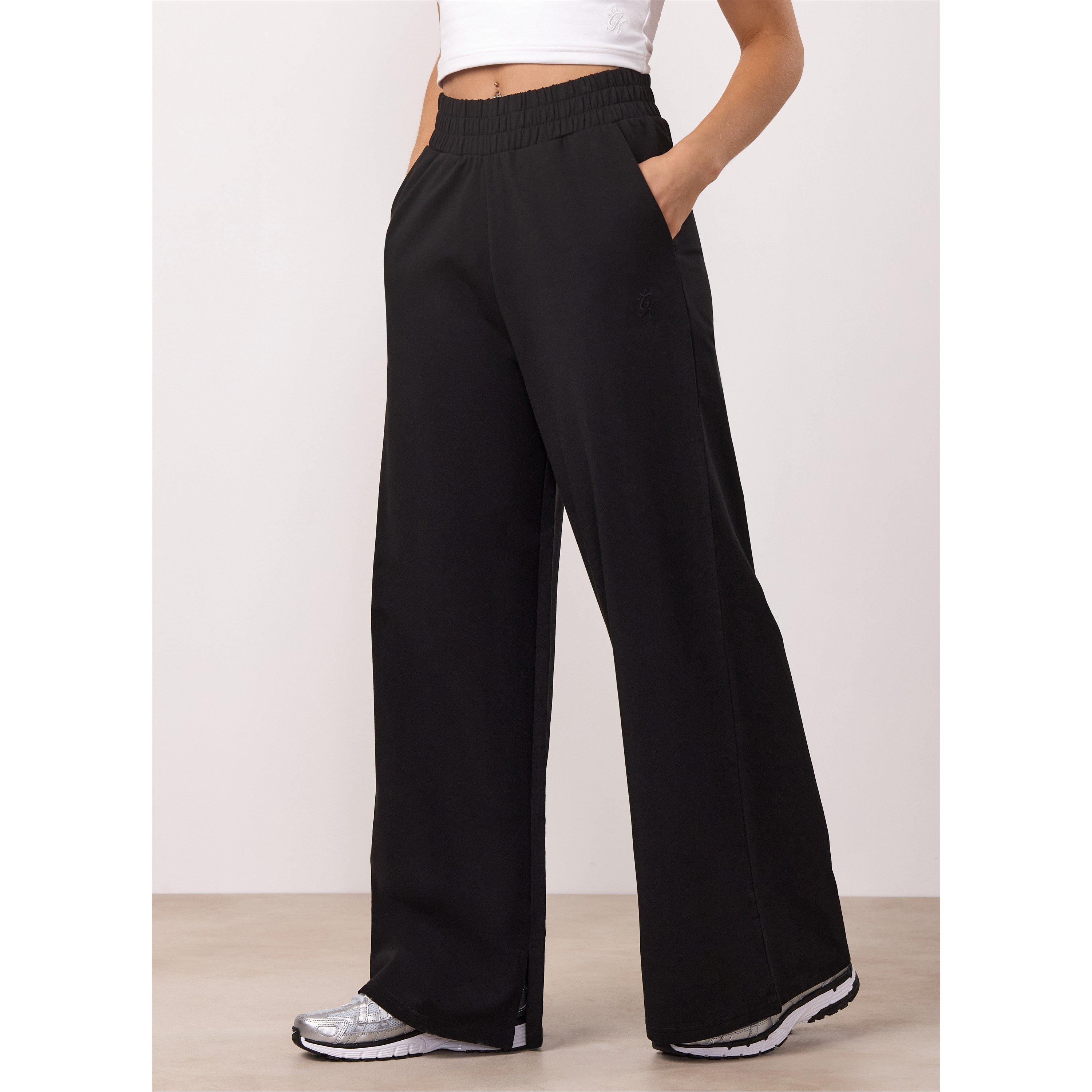 Zwart - Gym King - Gym King Victory Loopback Straight Leg Jogger - Black - 3