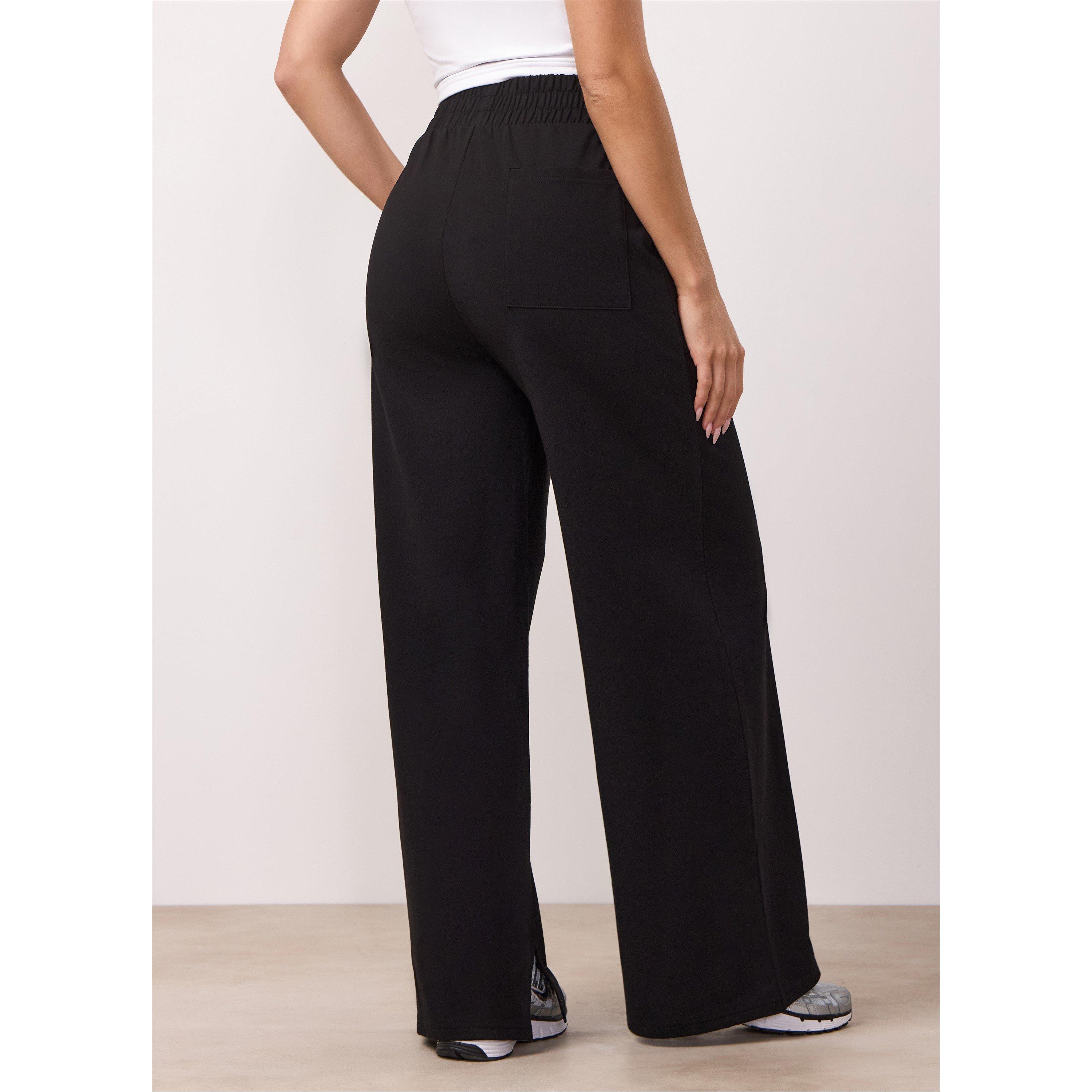 Zwart - Gym King - Gym King Victory Loopback Straight Leg Jogger - Black - 4