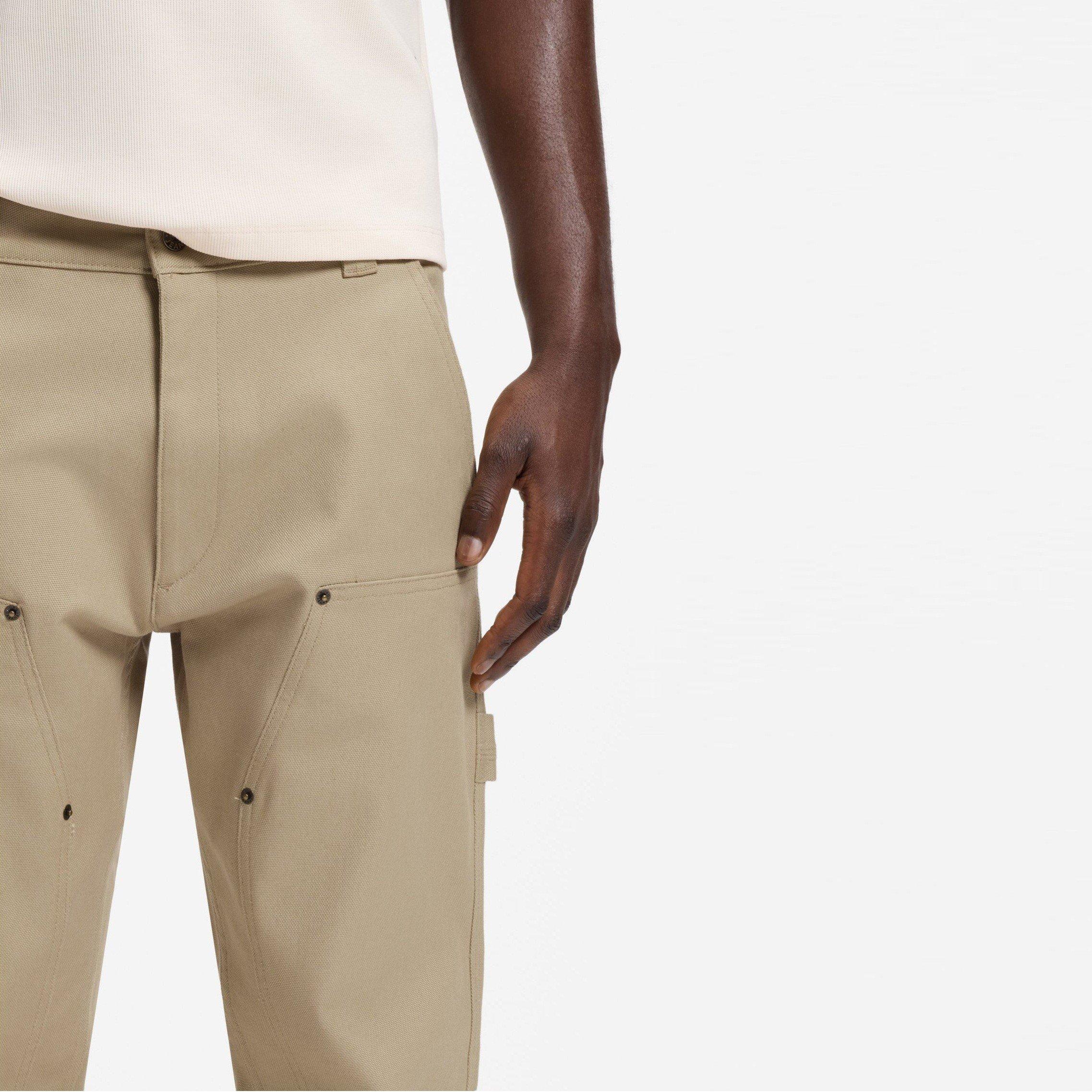 Beige 269 - Hugo - Men's Wide Leg Trousers - 4