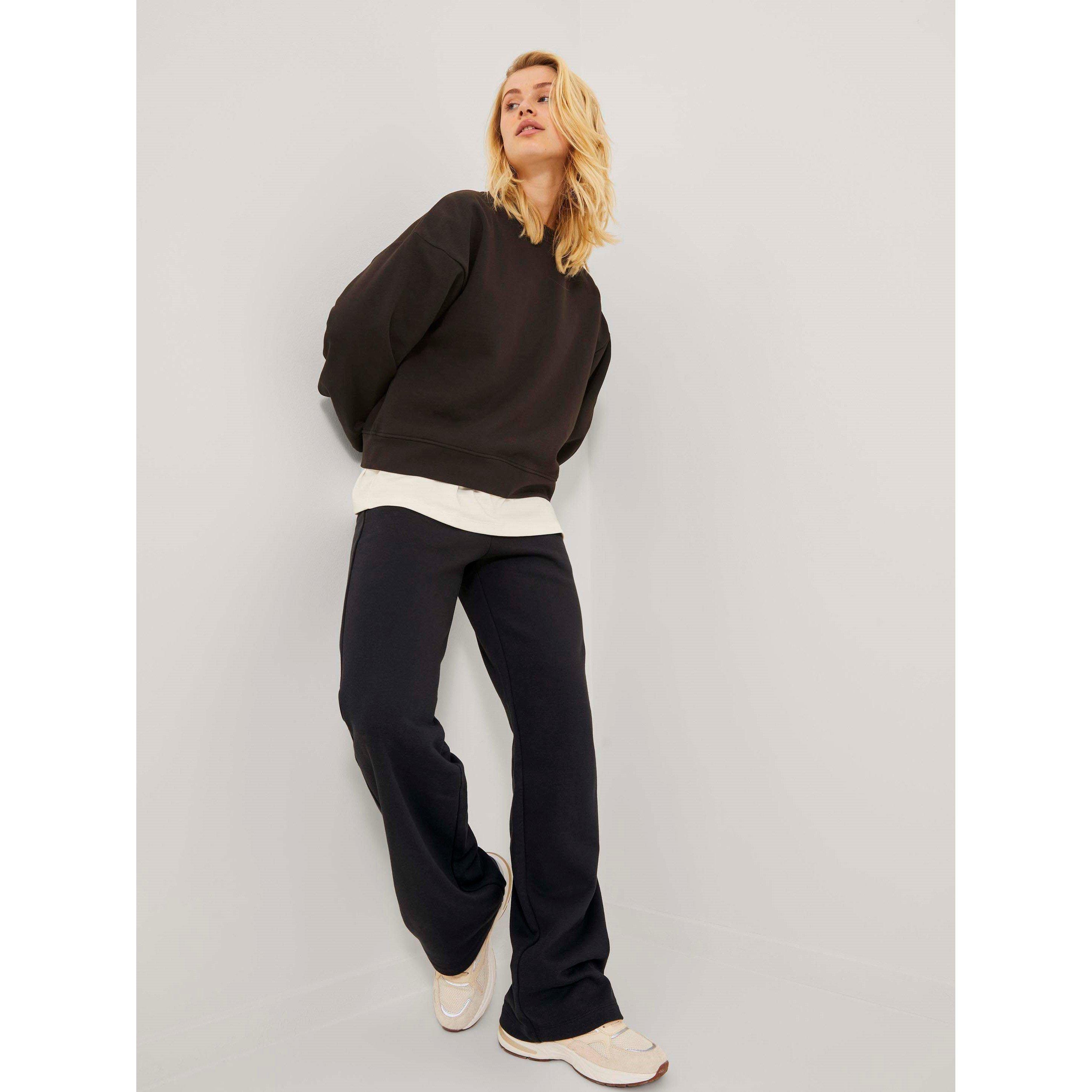 Black - JJXX - Ally Wide Pants Ladies - 7