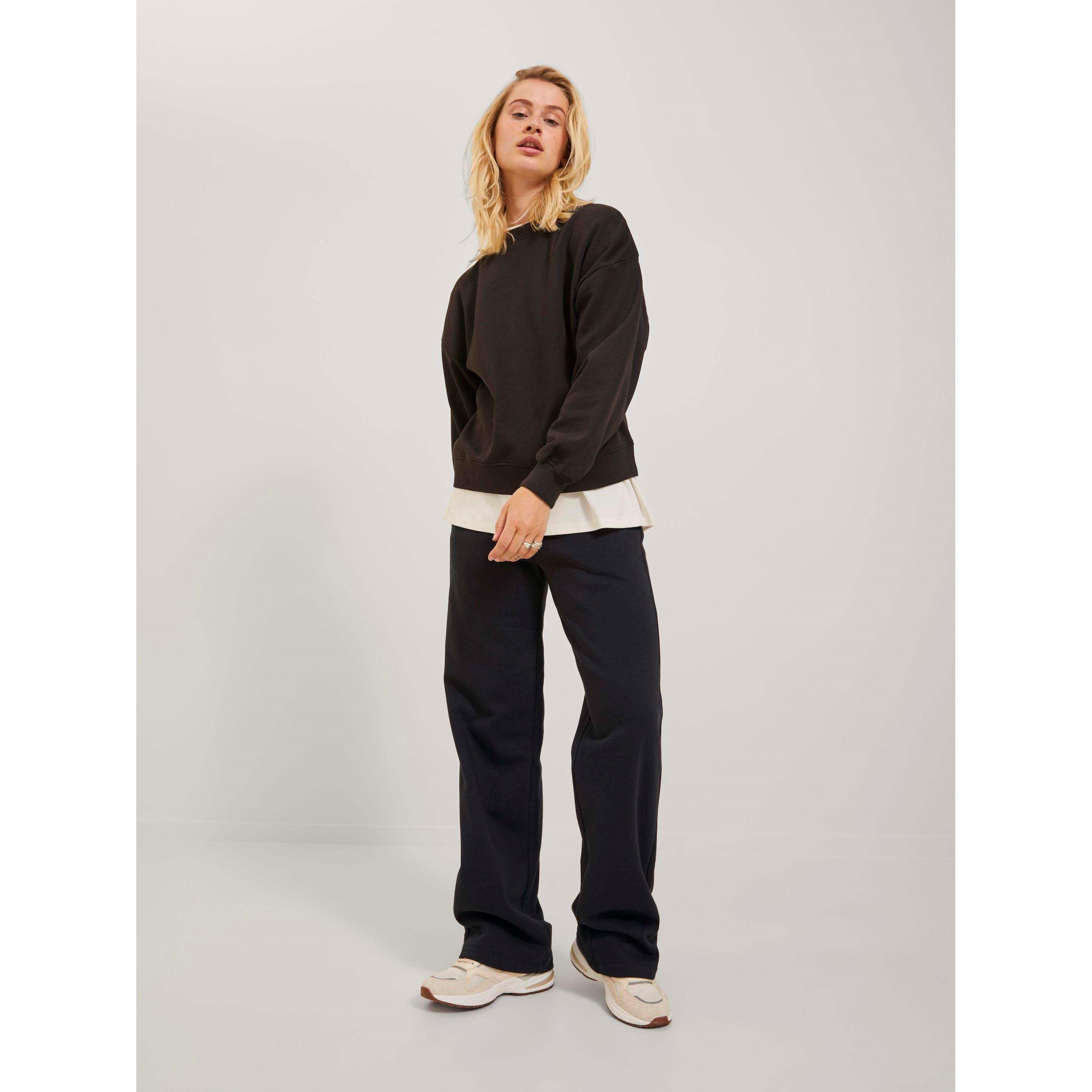 Black - JJXX - Ally Wide Pants Ladies - 8