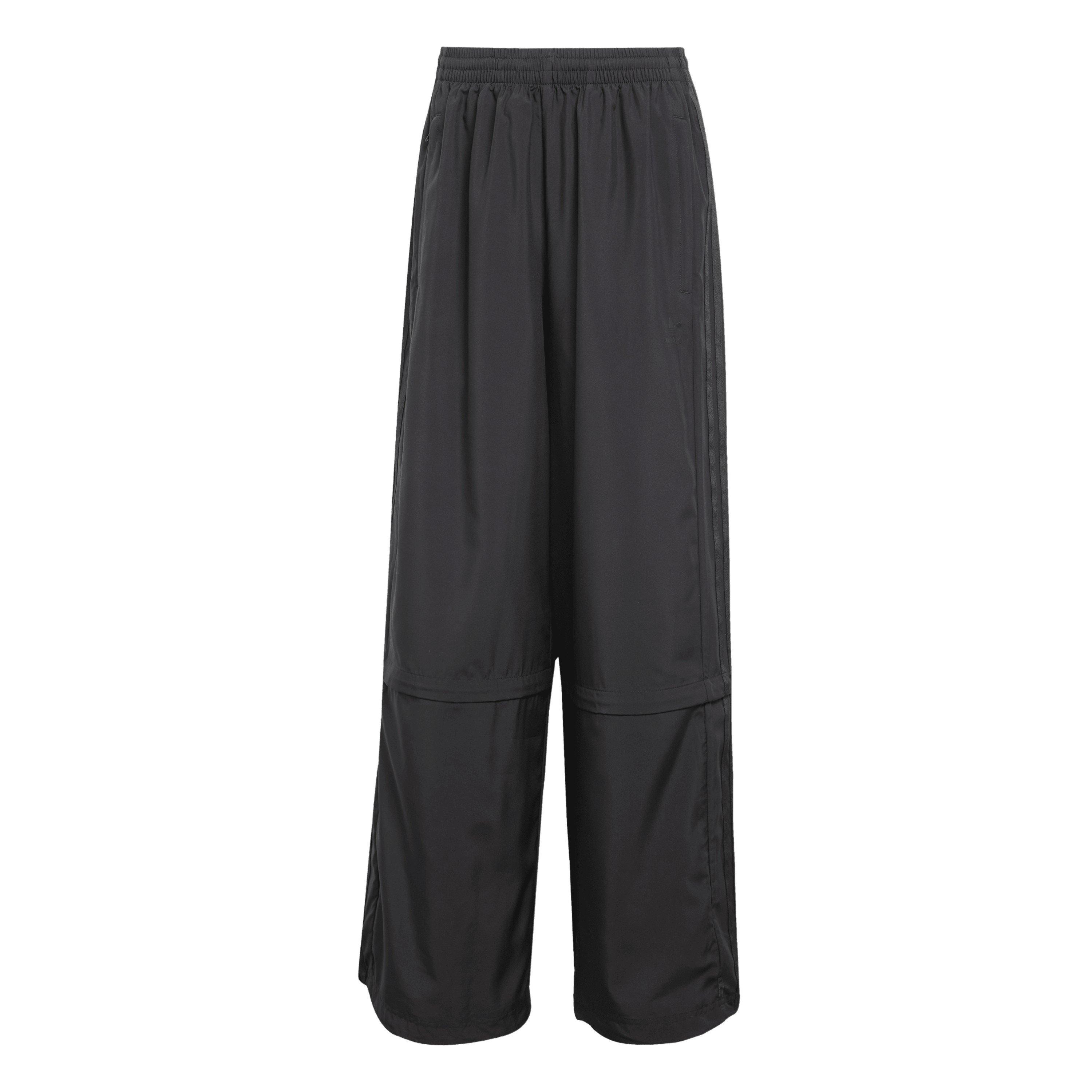 Black - adidas Originals - Women's Open Hem Tracksuit Joggers - 1