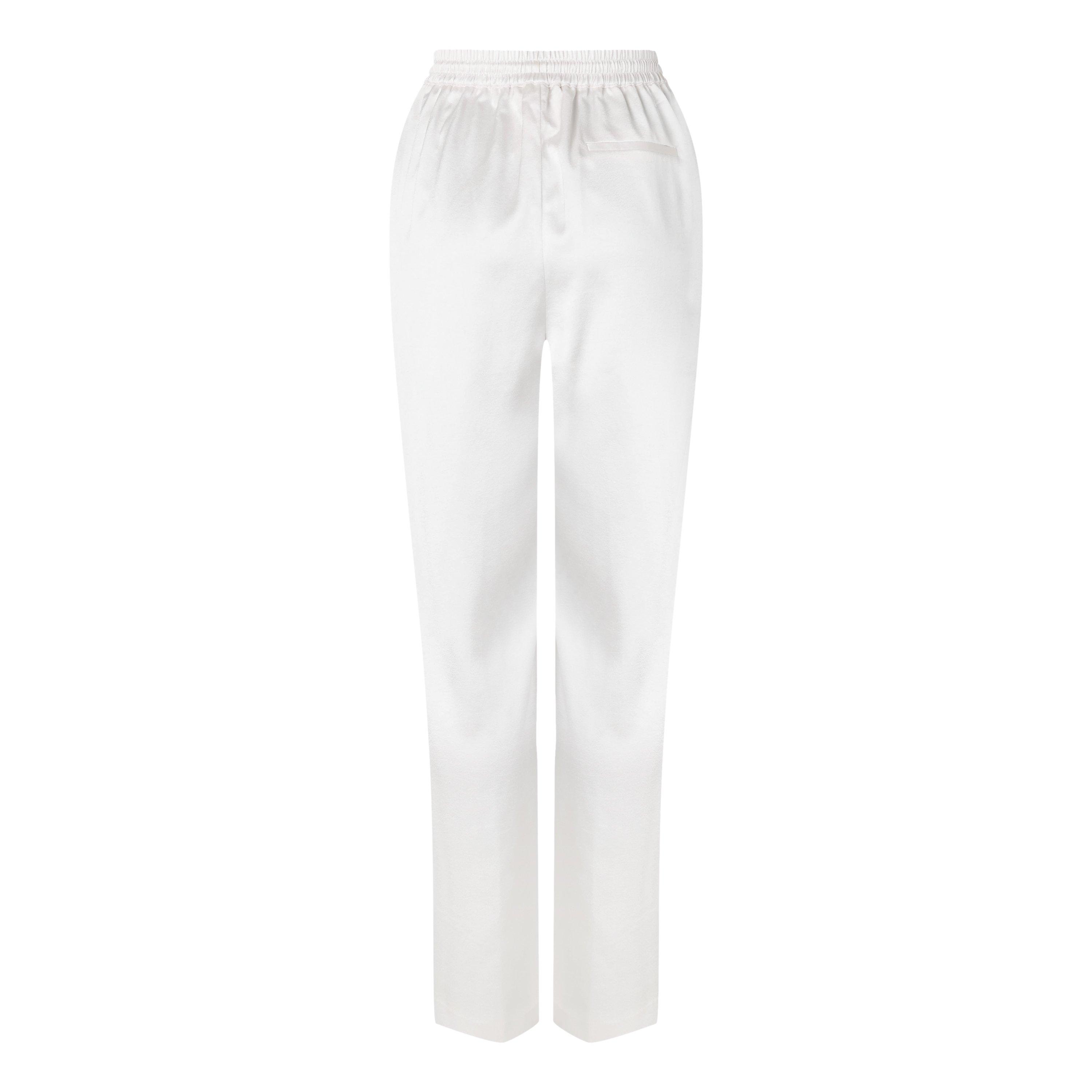 Ivory - Ted Baker - Women's Open Hem Fleece Joggers - 2