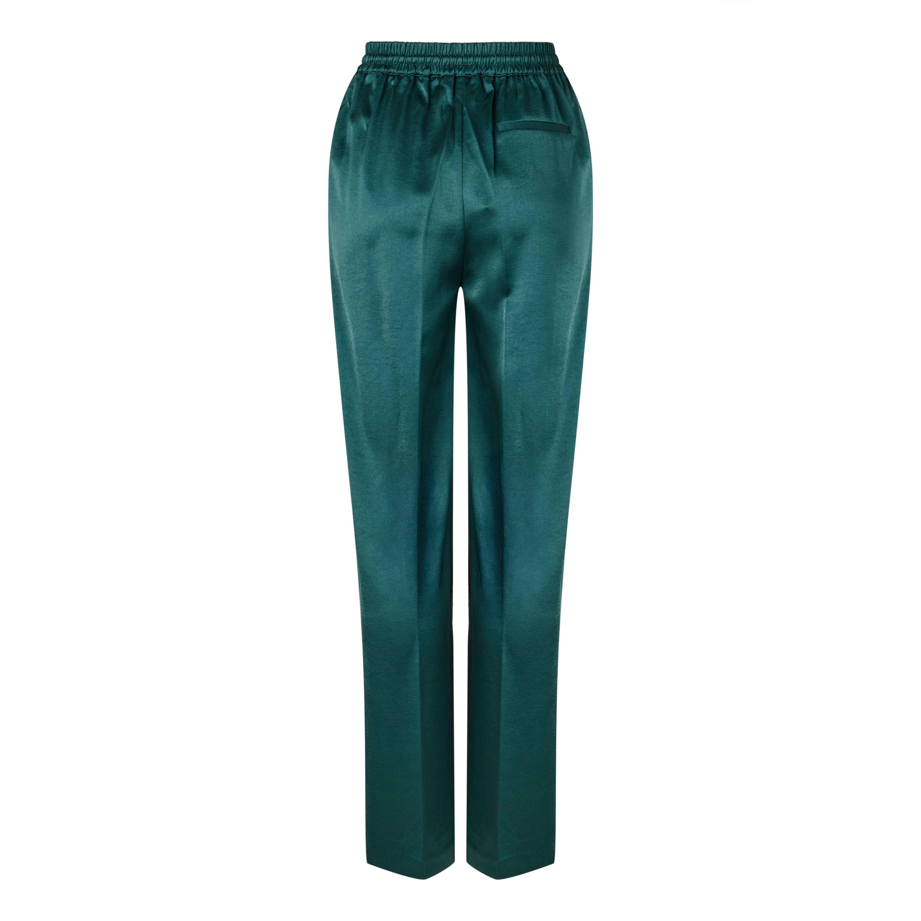 Verde Scuro - Ted Baker - Women's Open Hem Fleece Joggers - 2