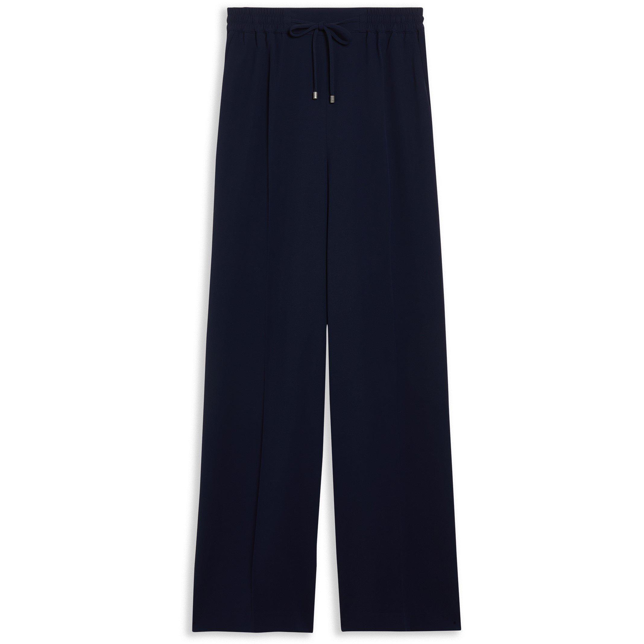 Dk-Blue - Ted Baker - Women's Open Hem Fleece Joggers - 1