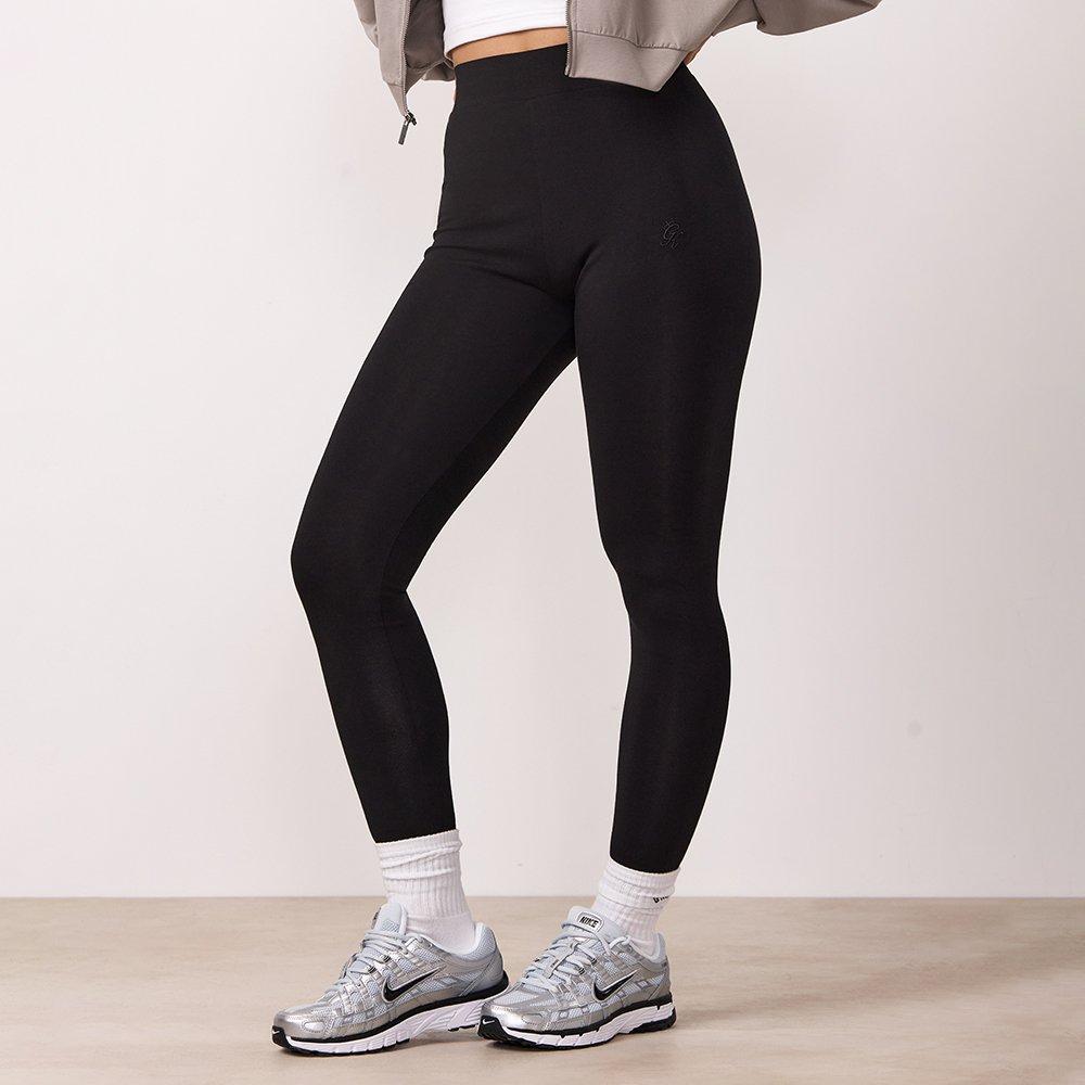 Sort - Gym King - Gym King Victory Jersey Legging - Black - 3