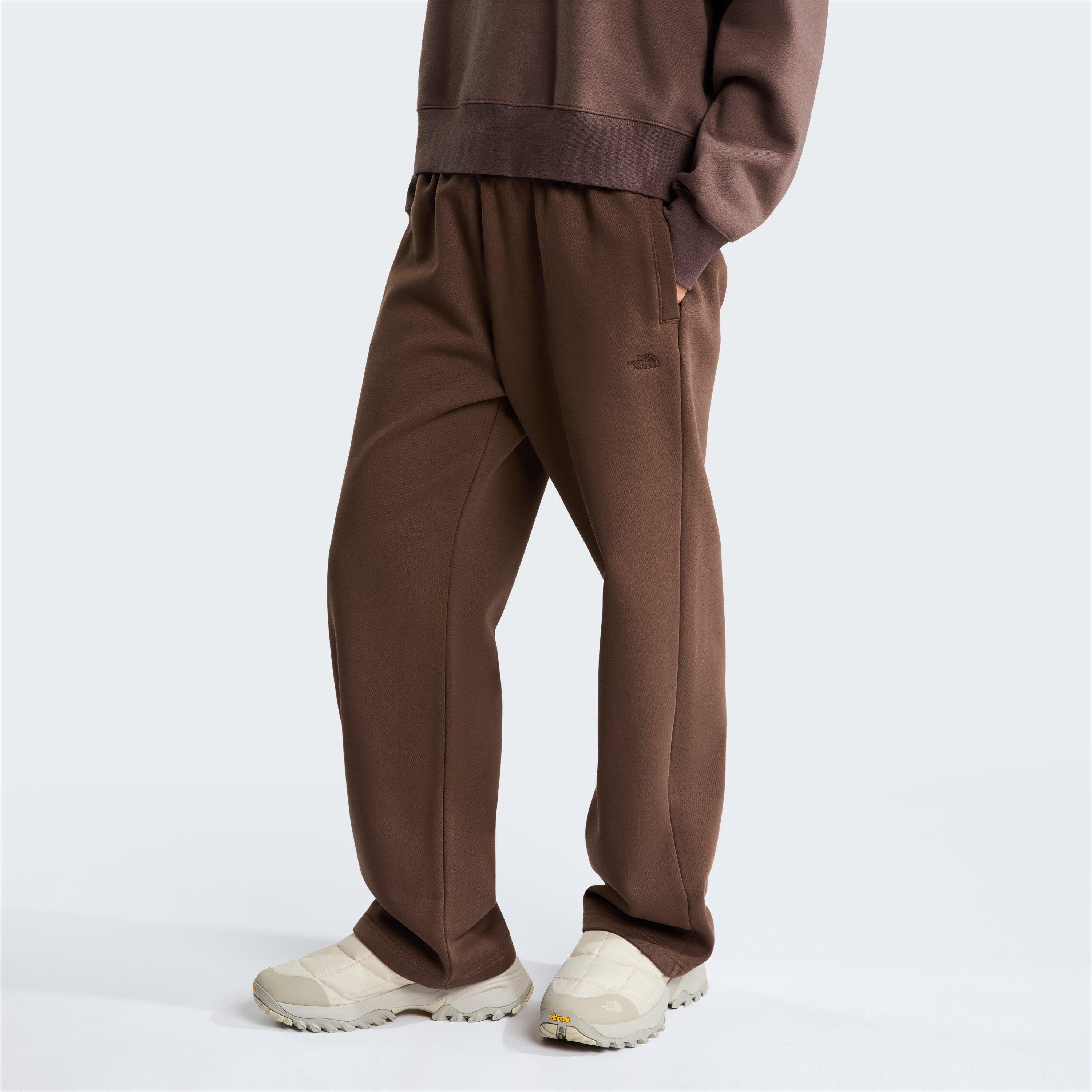 Røgfarvet Brun - The North Face - TNF Essential Simple Dome Relaxed Straight Joggers Womens - 3