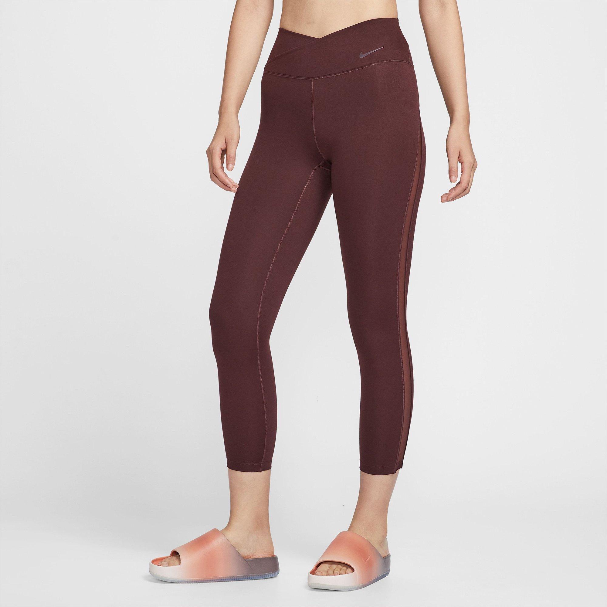 Brown - Nike - Dri Fit 7/8 Womens Tight - 1