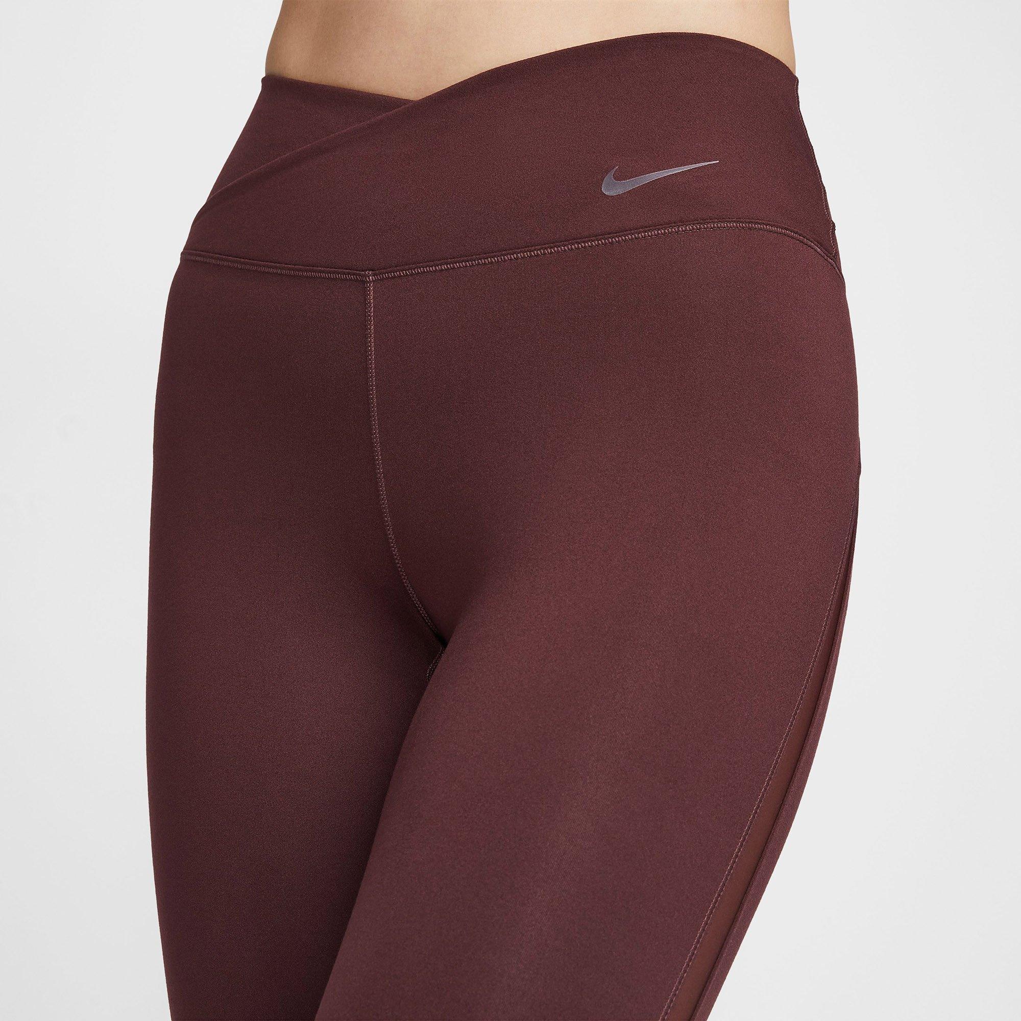 Brown - Nike - Dri Fit 7/8 Womens Tight - 4