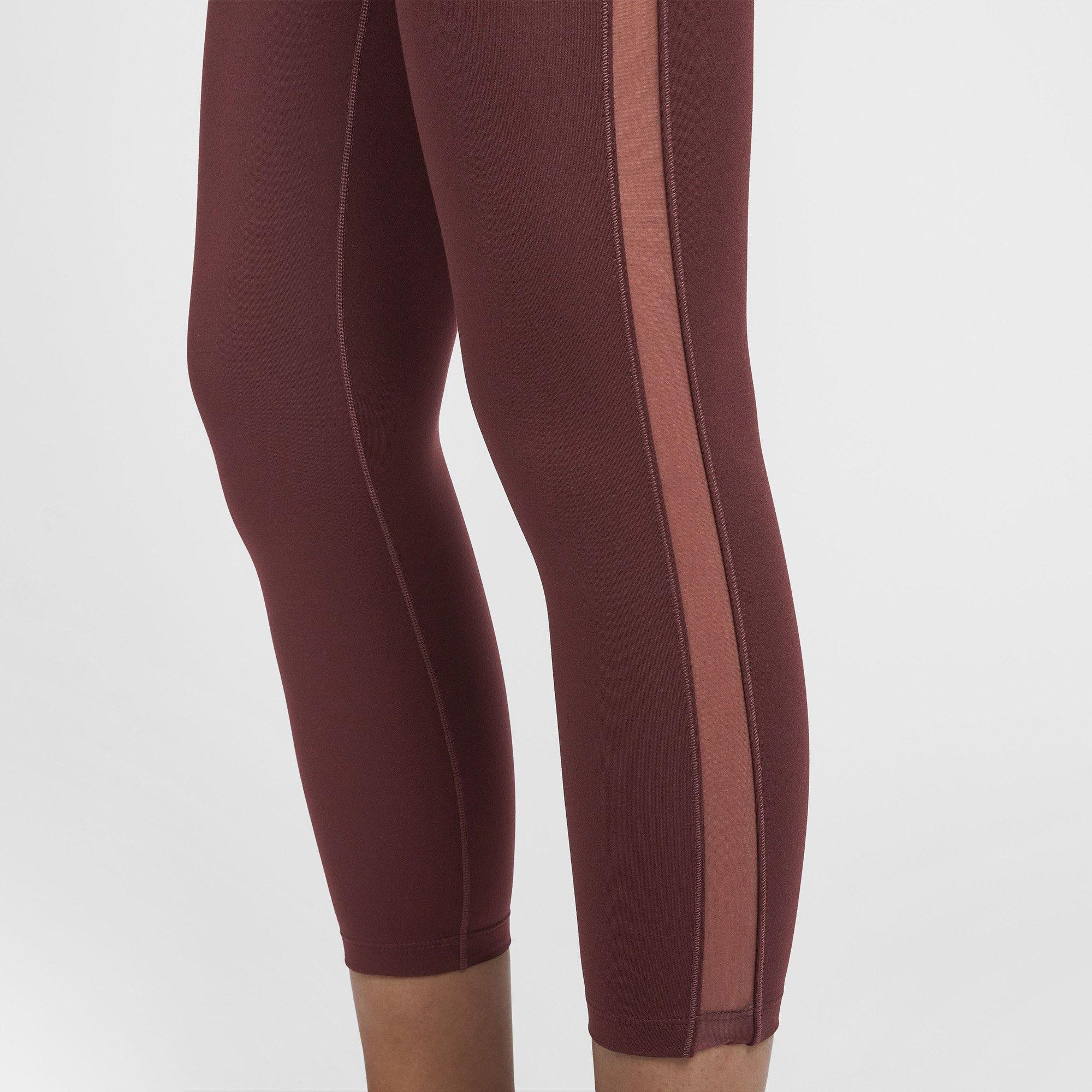 Brown - Nike - Dri Fit 7/8 Womens Tight - 5