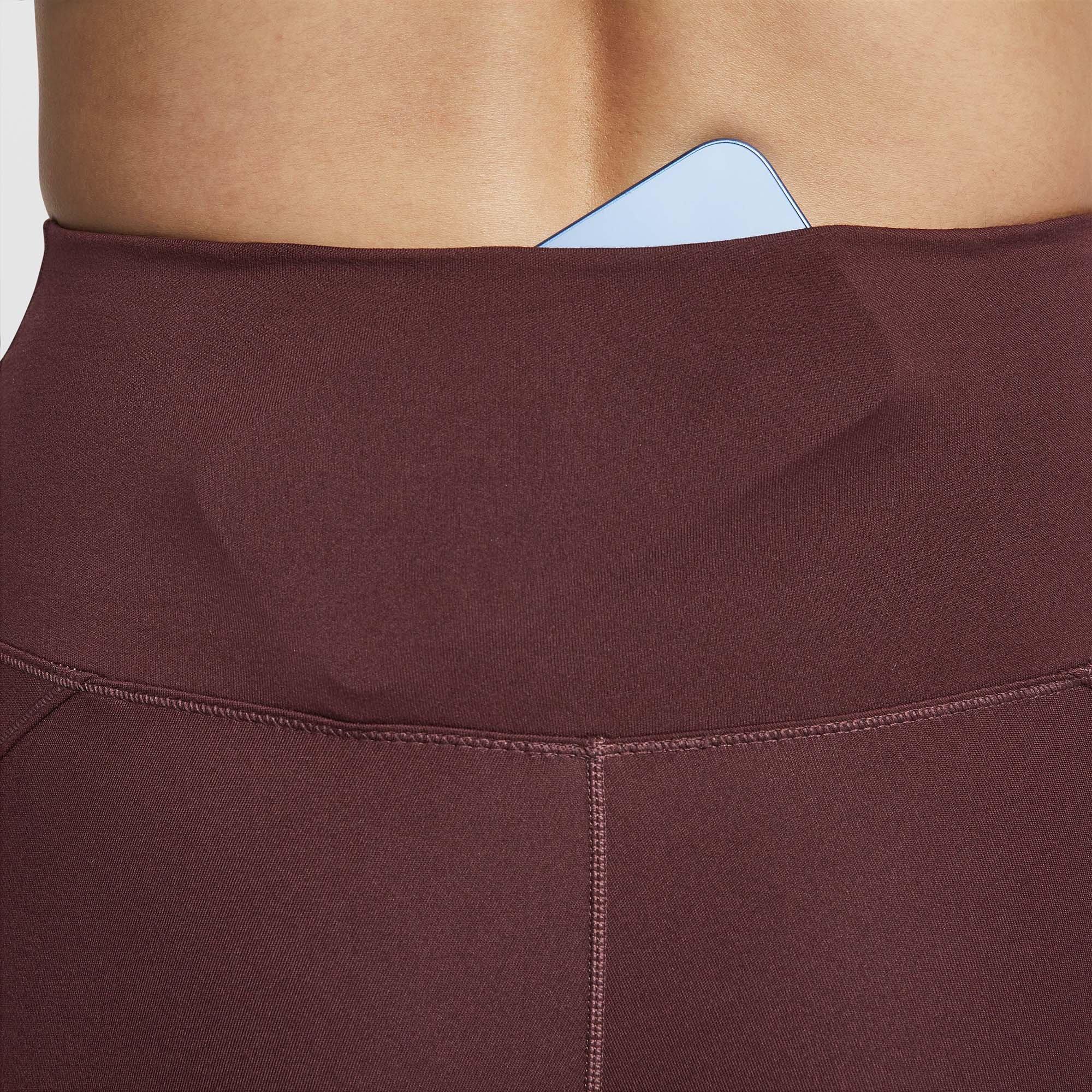 Brown - Nike - Dri Fit 7/8 Womens Tight - 8