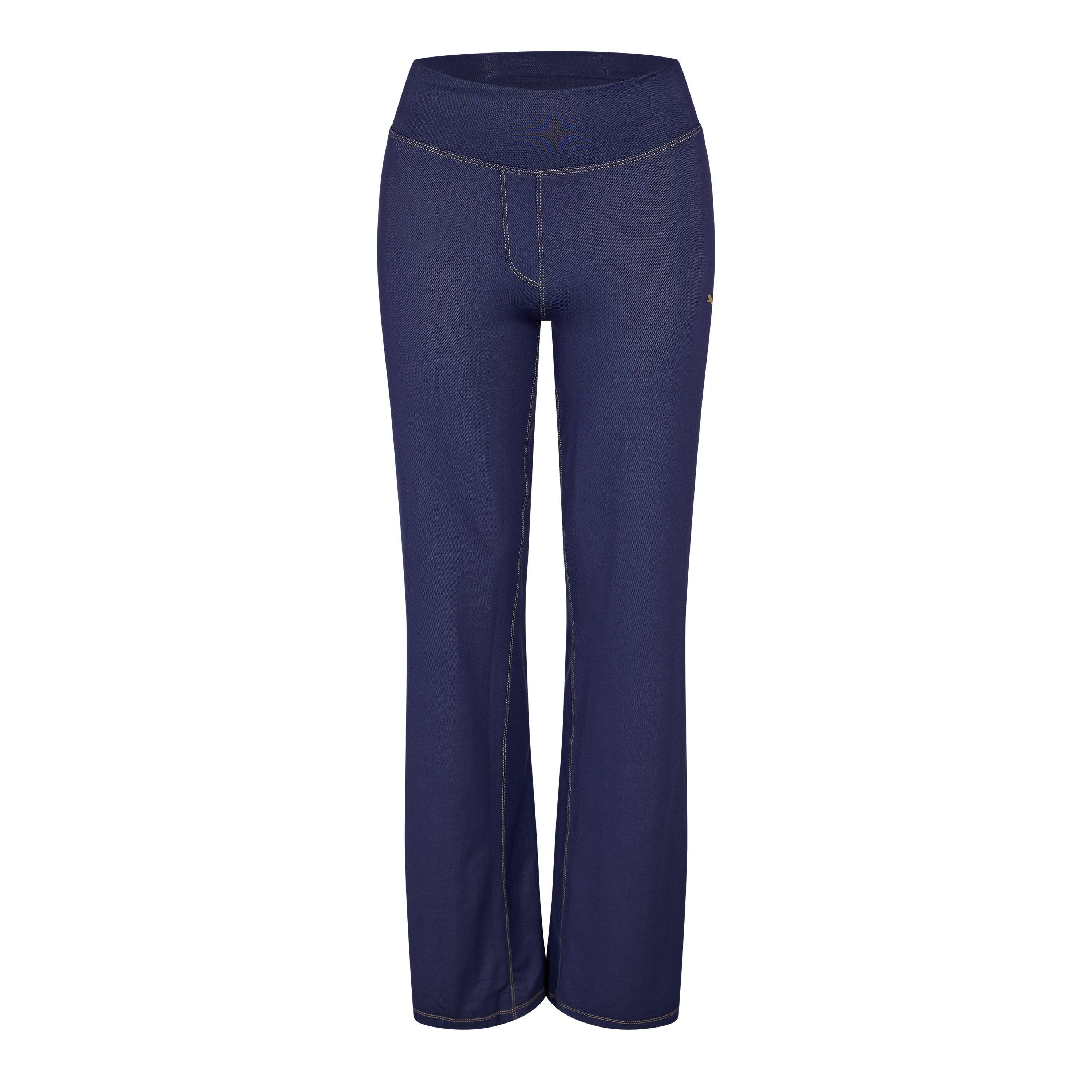 Puma Women's Tp Denim Pant - Purple - 10 (S)