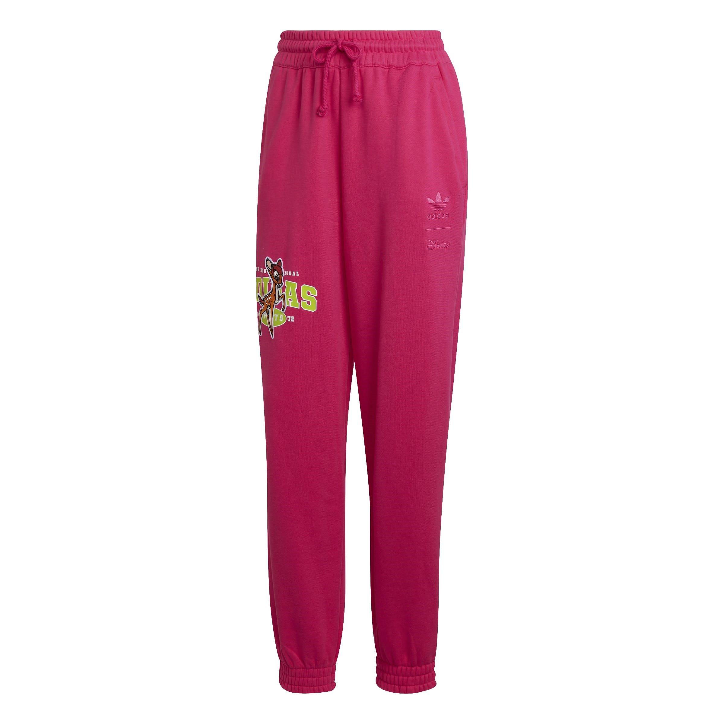 Rose - adidas Originals - Women's Bambi Closed Hem Fleece Joggers - 1