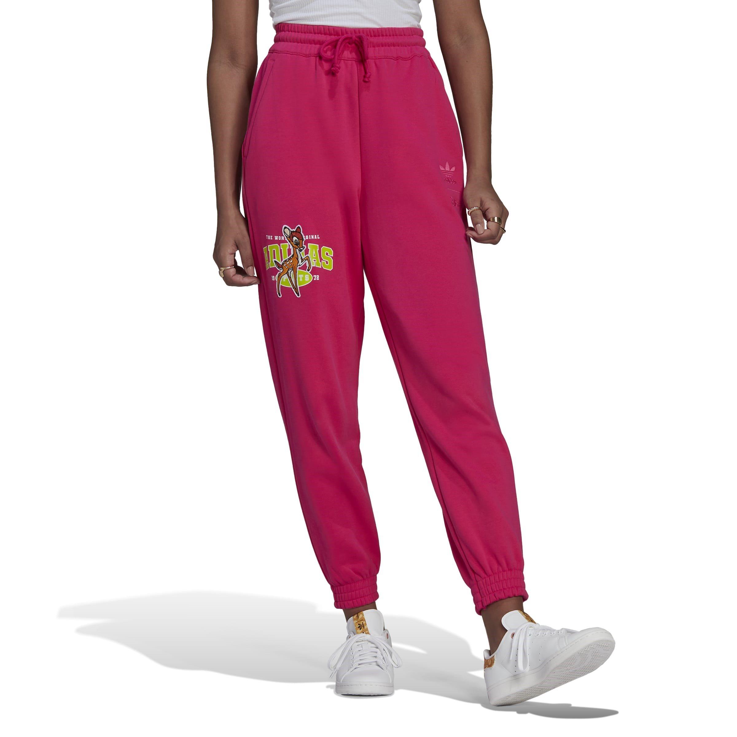 Rose - adidas Originals - Women's Bambi Closed Hem Fleece Joggers - 2