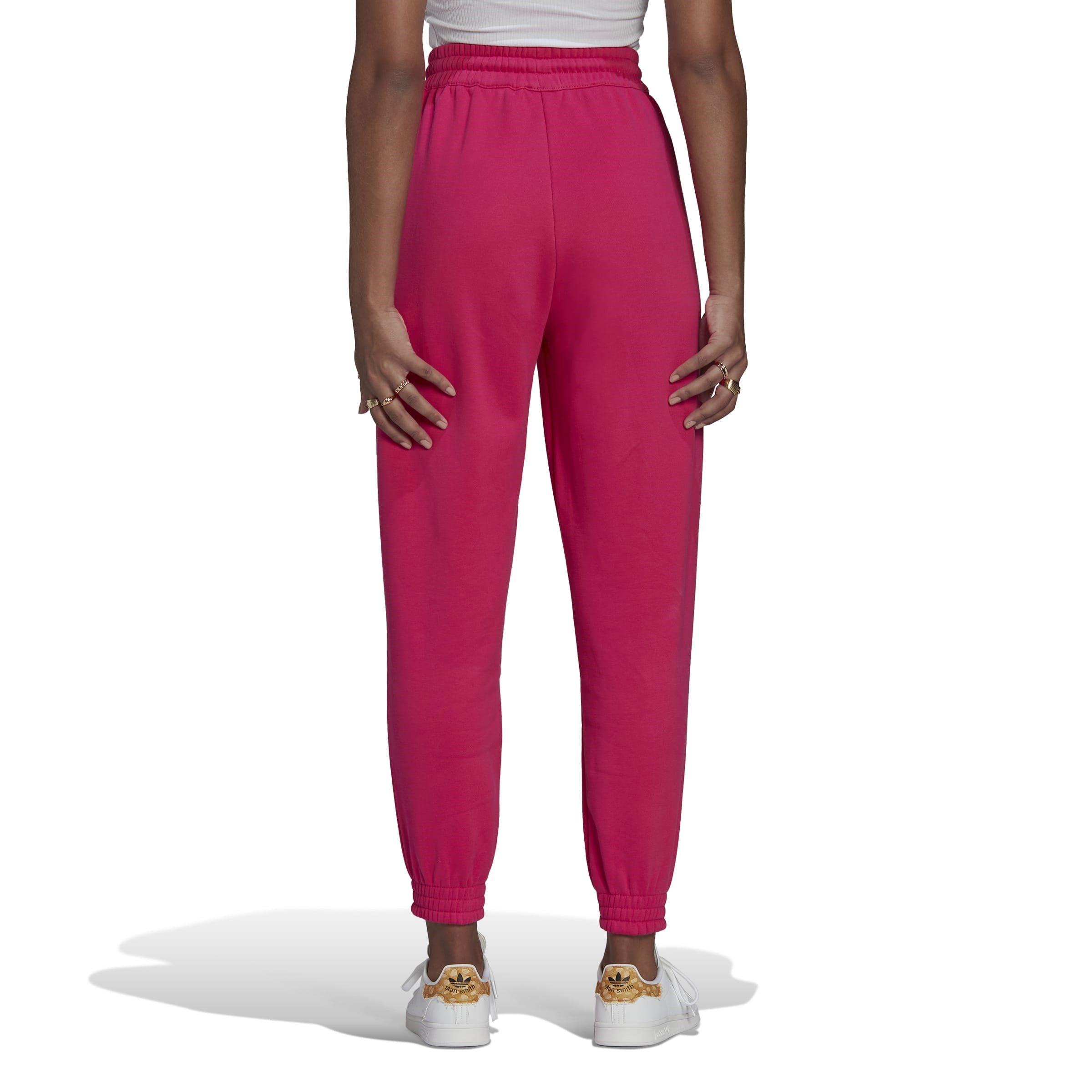 Rose - adidas Originals - Women's Bambi Closed Hem Fleece Joggers - 3