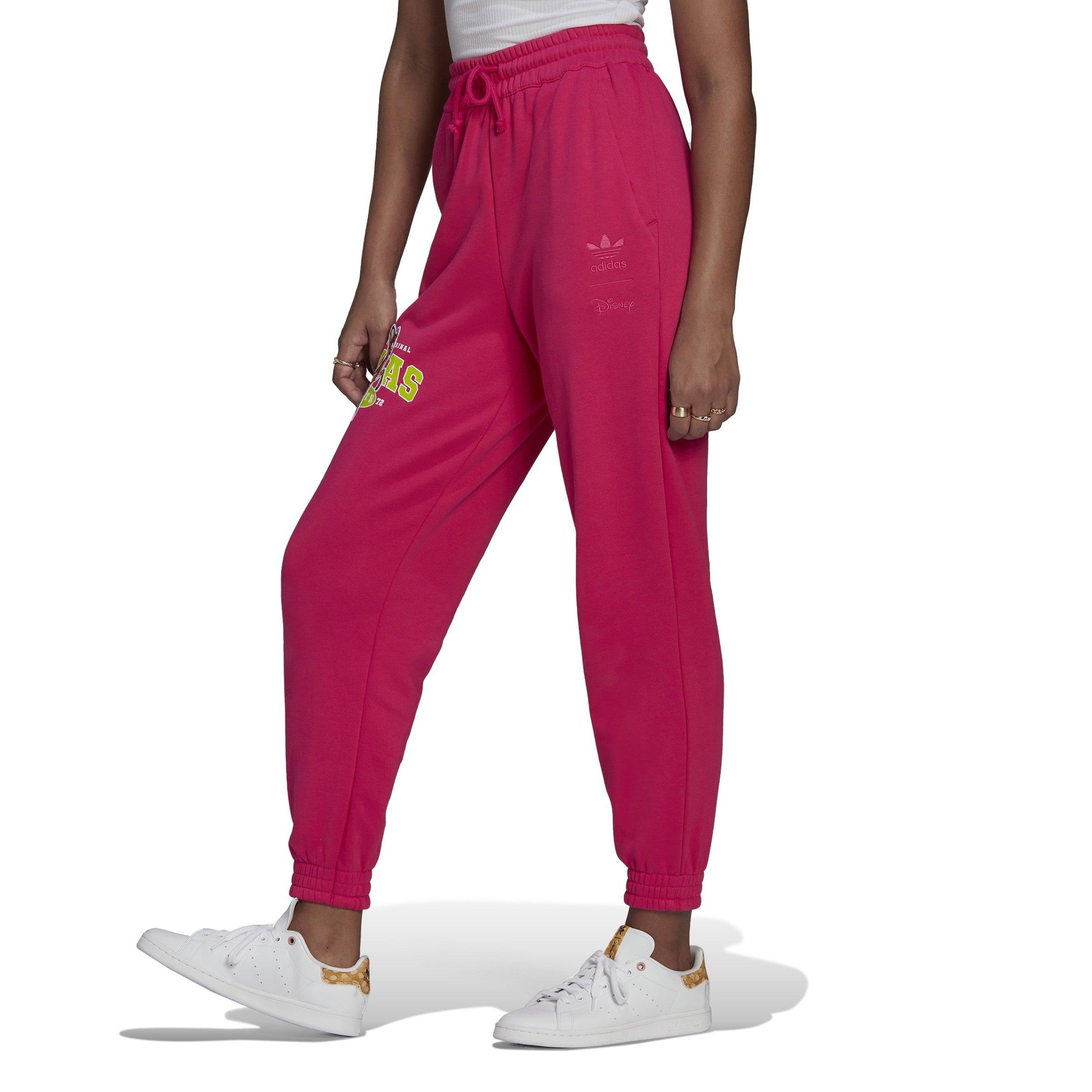 Rose - adidas Originals - Women's Bambi Closed Hem Fleece Joggers - 5