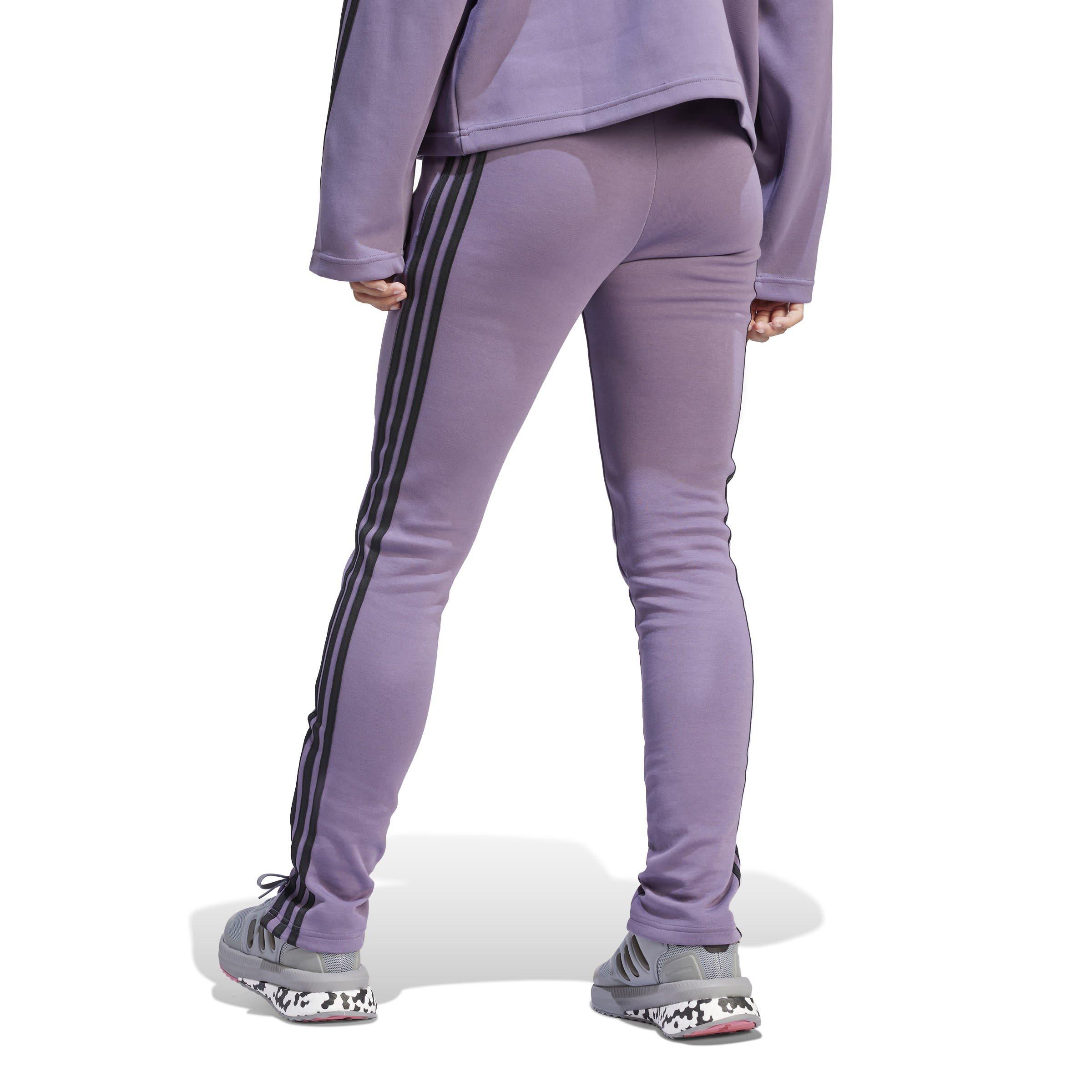 adidas Future Icons 3 Stripe Tracksuit Bottoms Womens Geschlossene Poly Trainingshosen mit Bundchen. Sports Direct