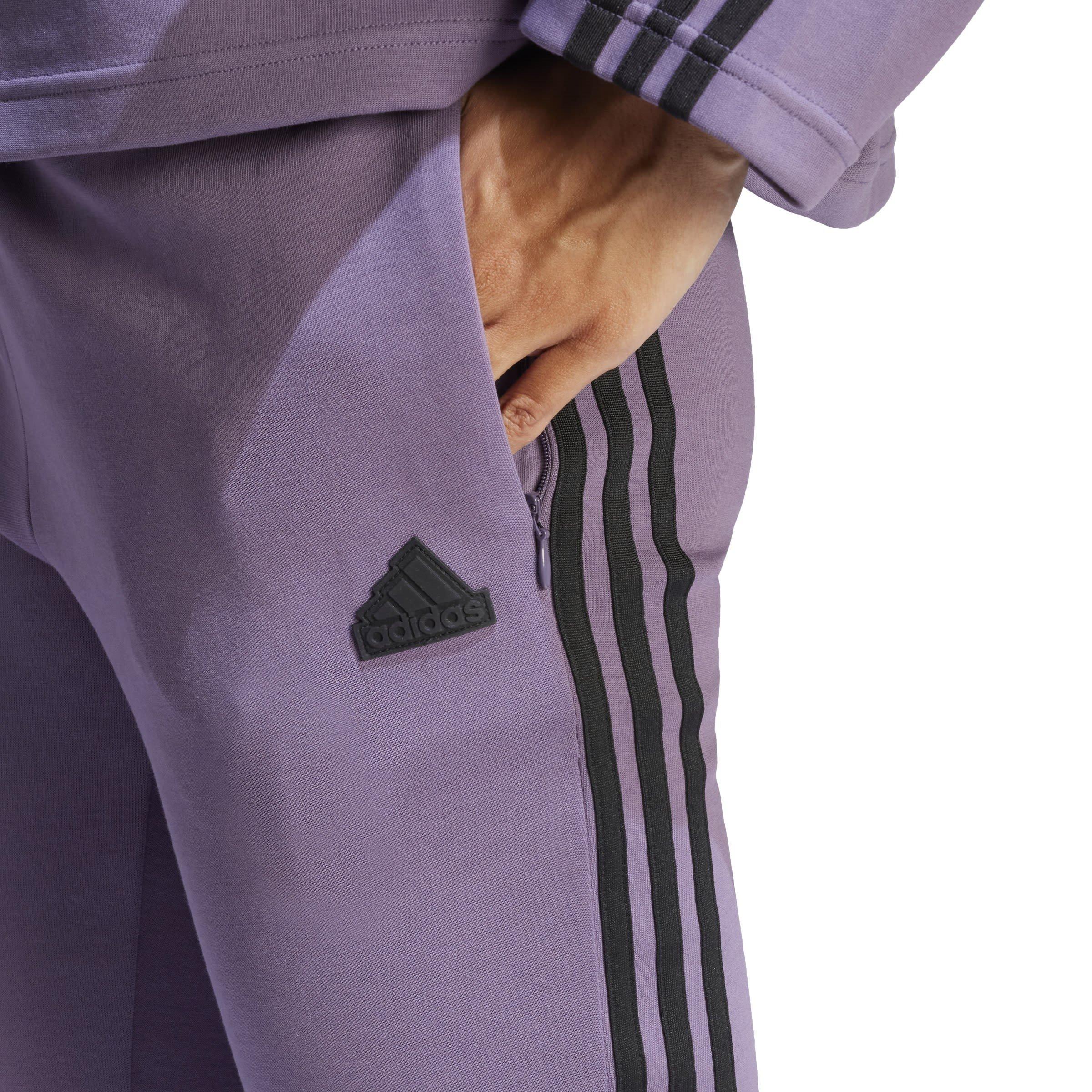 Viola - adidas - Icons 3-Stripe Tracksuit Bottoms Womens - 5