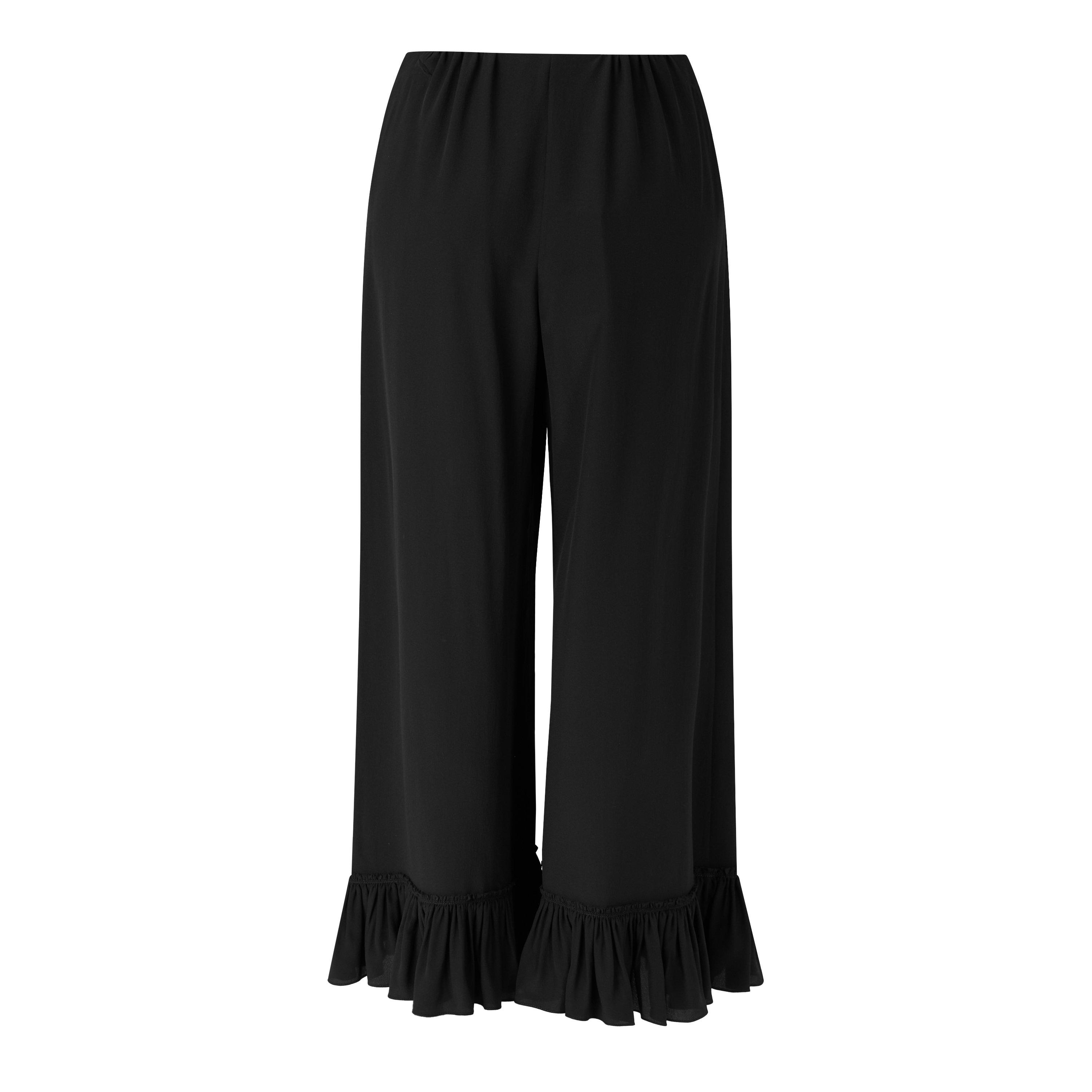 Black - Chloe - Women's PA29 Wide Leg Trousers - 2
