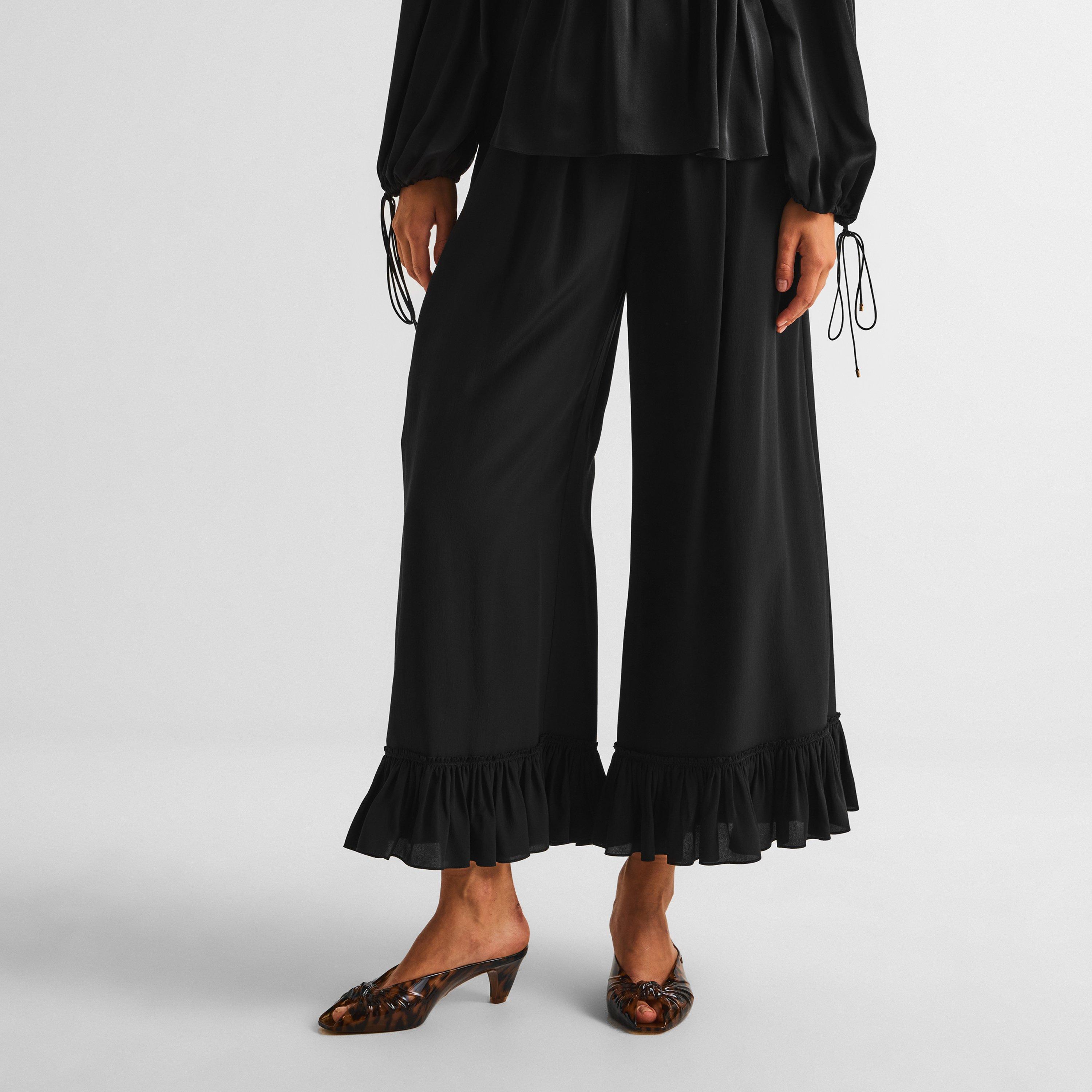 Black - Chloe - Women's PA29 Wide Leg Trousers - 3